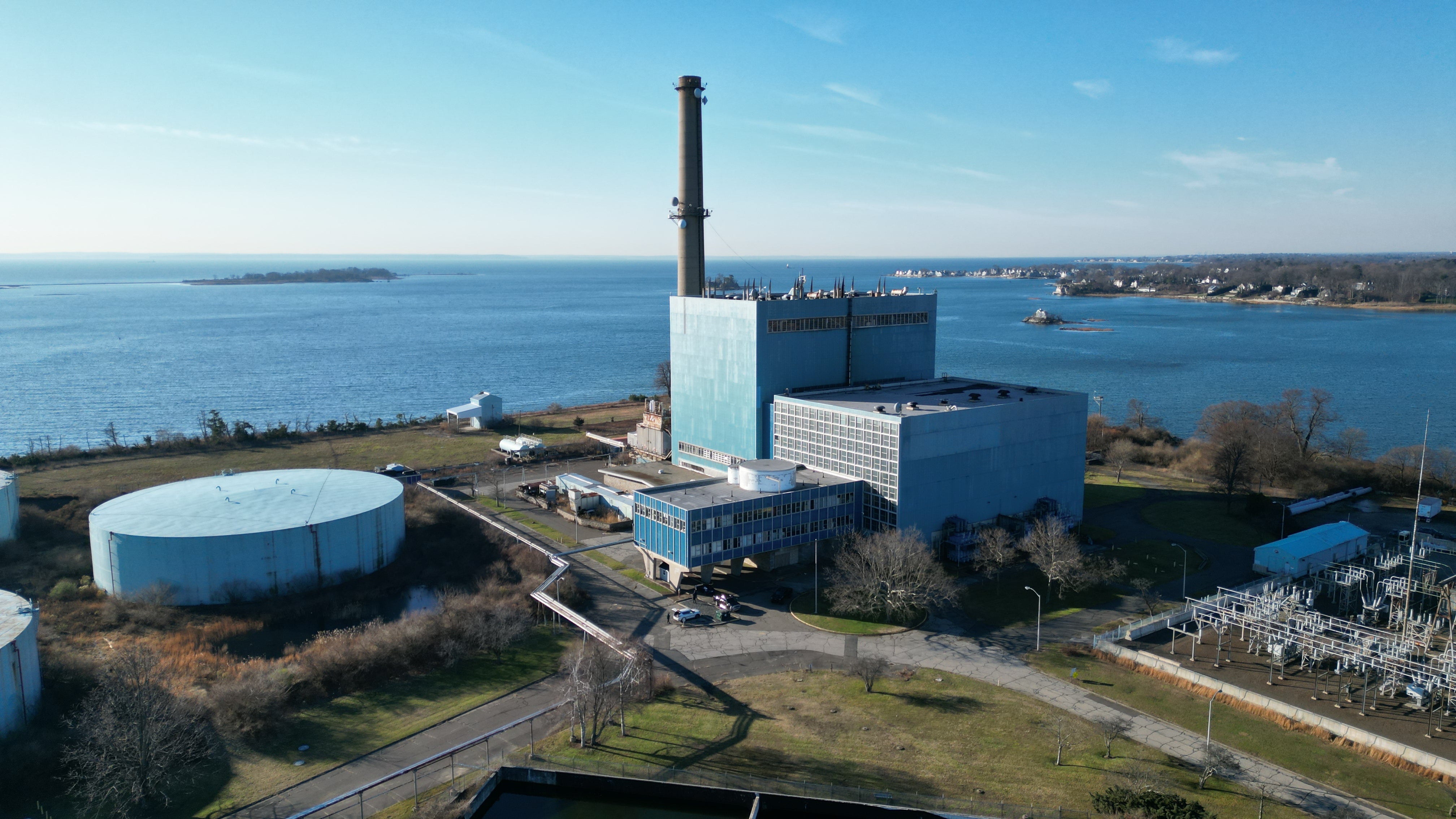 The power plant, built in the 1950s, was decommissioned after Hurricane Sandy inflicted damage on the site in 2012