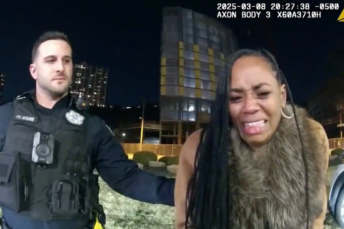 Prosecutor, who was formerly an NBA cheerleader, was reduced to tears during DUI arrest, new video shows