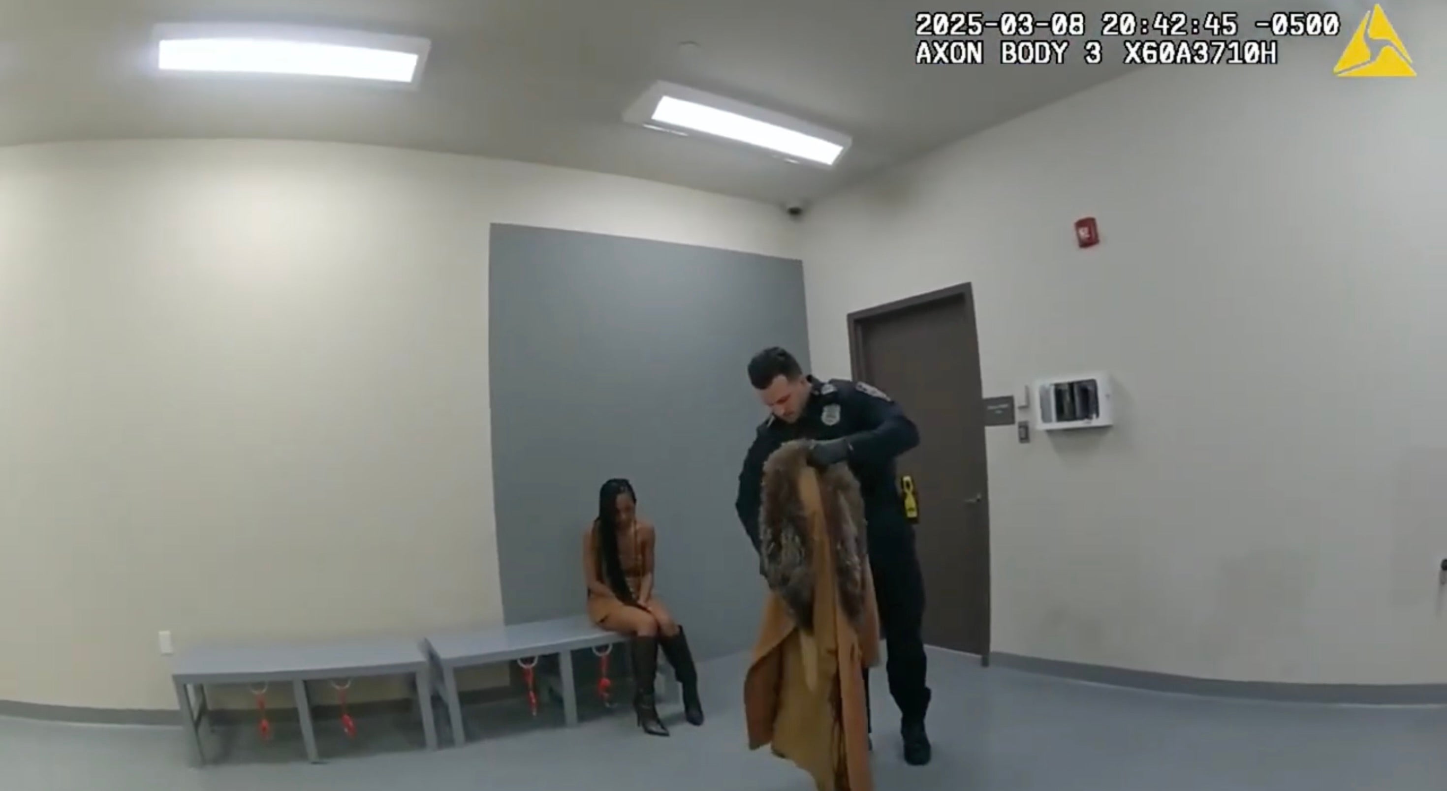 Atchinson was released with citation after being held in the Edgewater Police Department