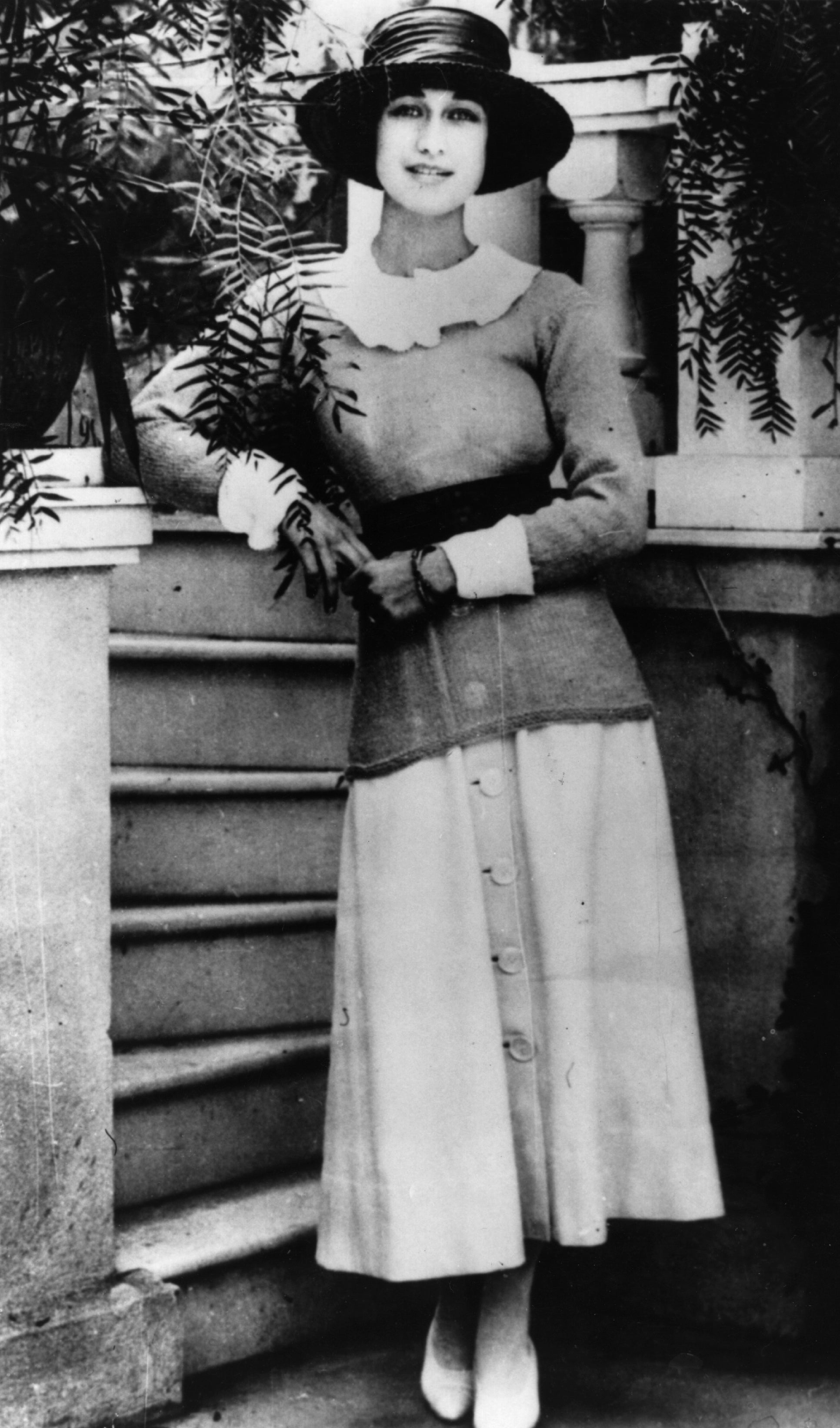 Simpson in California in 1918, aged 22