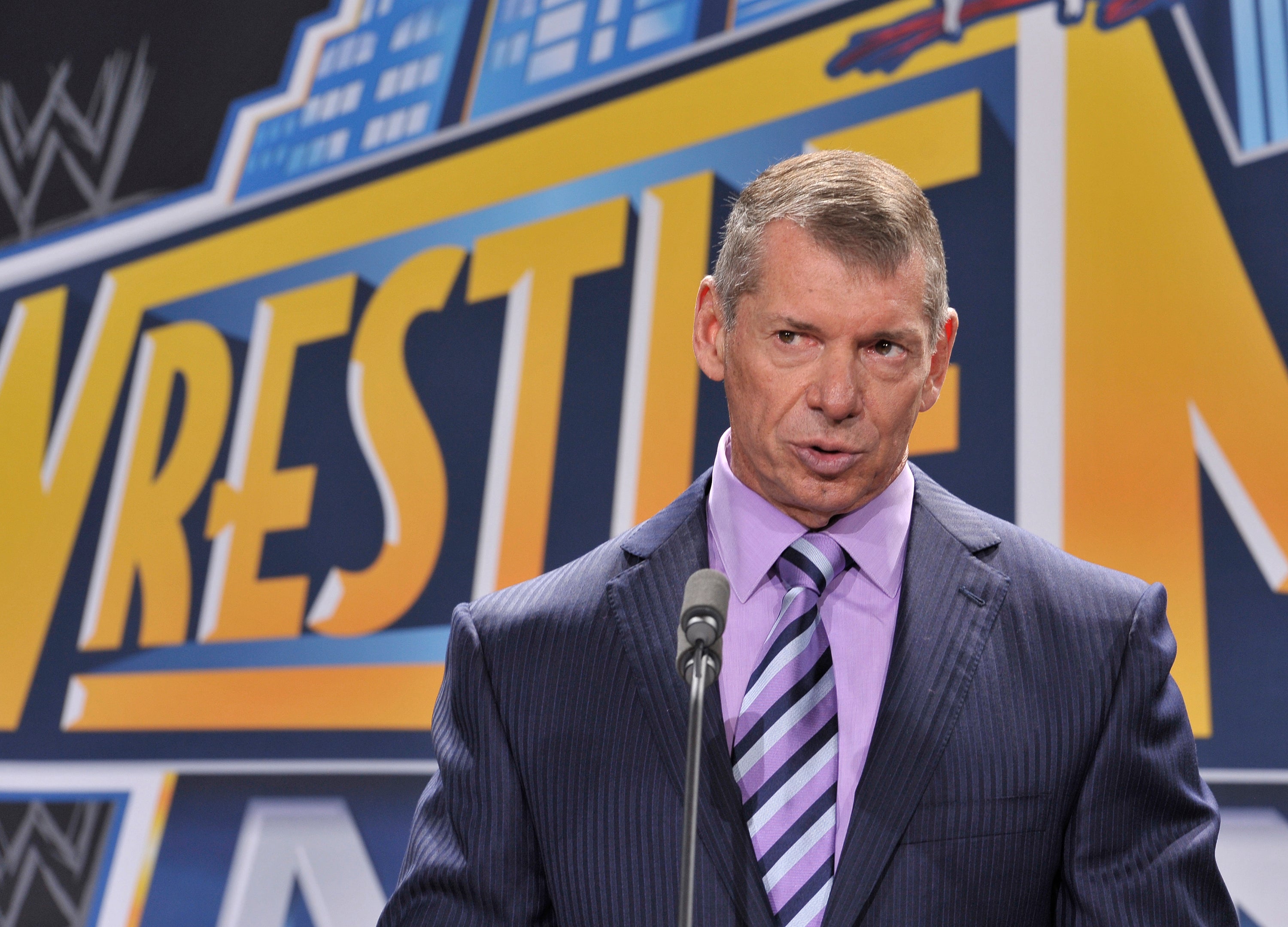 Former WWE CEO Vince McMahon is accused of causing a crash on a Connecticut highway, wrecking his Bentley and damaging two other cars.