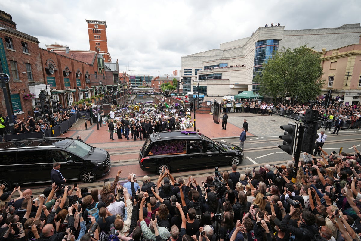 ‘There is only one Ozzy Osbourne’: Birmingham bids farewell to heavy metal icon