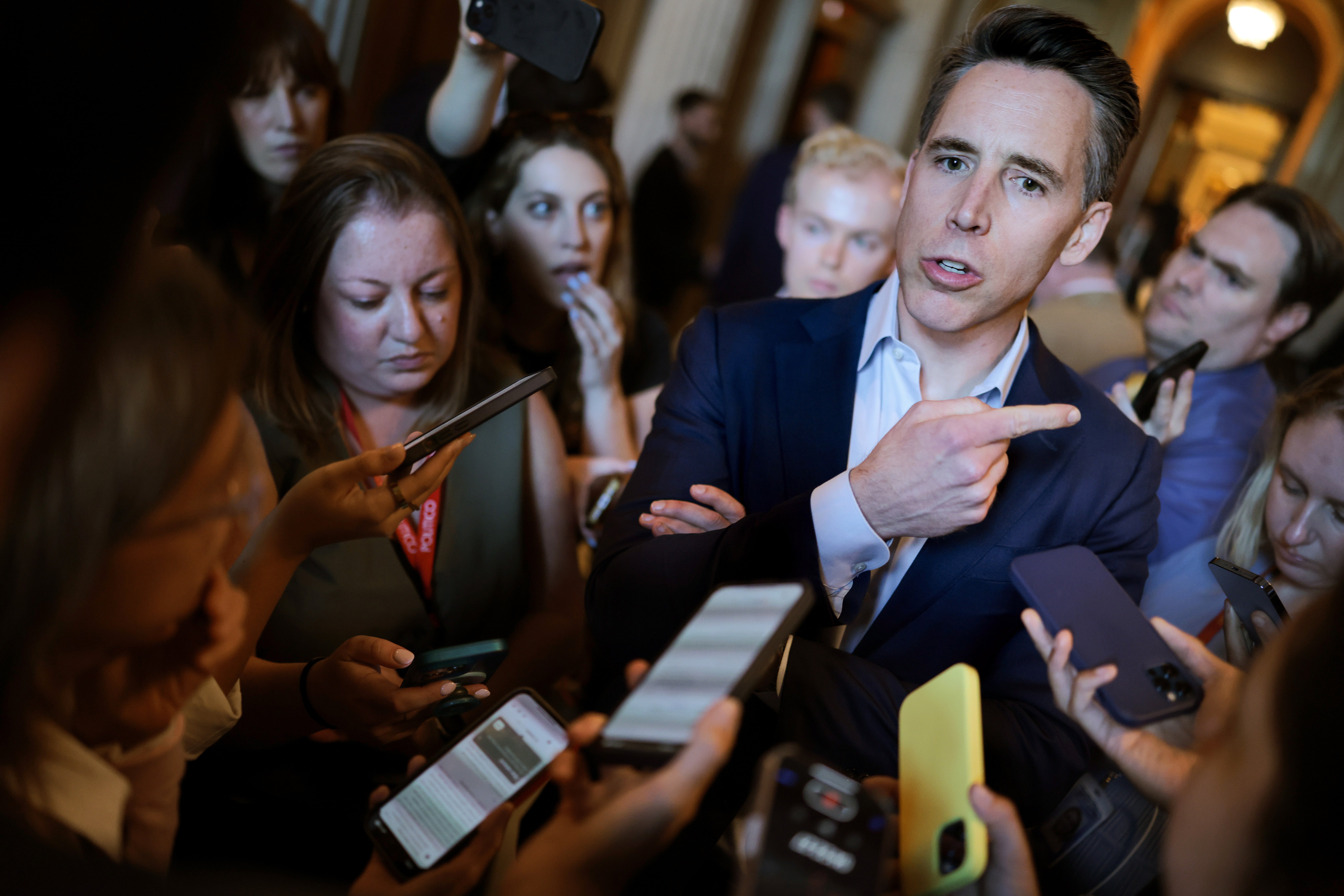 Josh Hawley says not all Americans should benefit from his proposed rebate