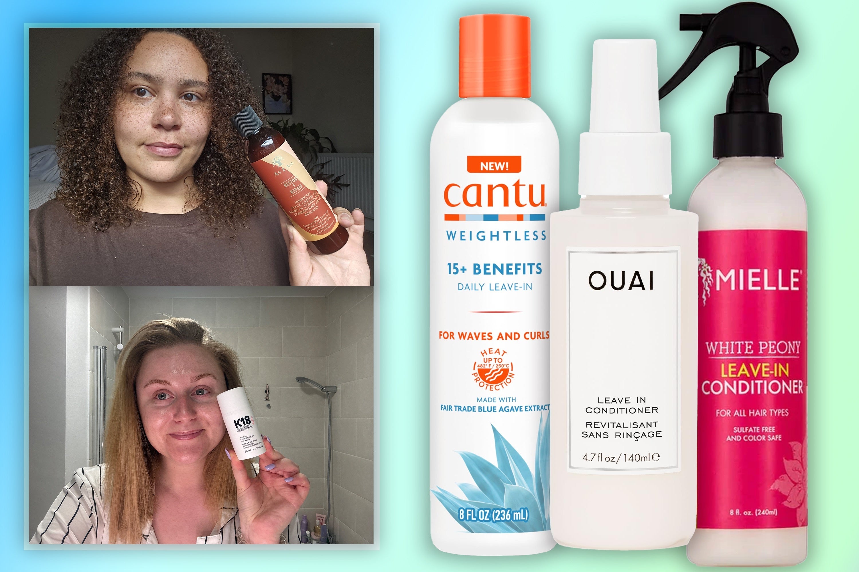 13 best leave-in conditioners that are deeply hydrating for every hair type