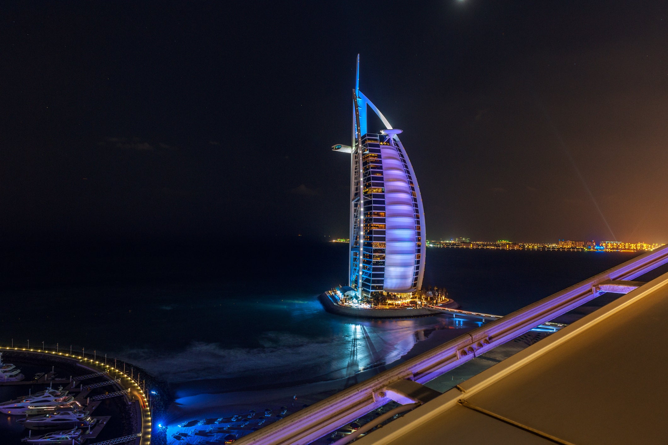 Head to the 27th floor of the Jumeriah Burj Al Arab for a Michelin-star experience
