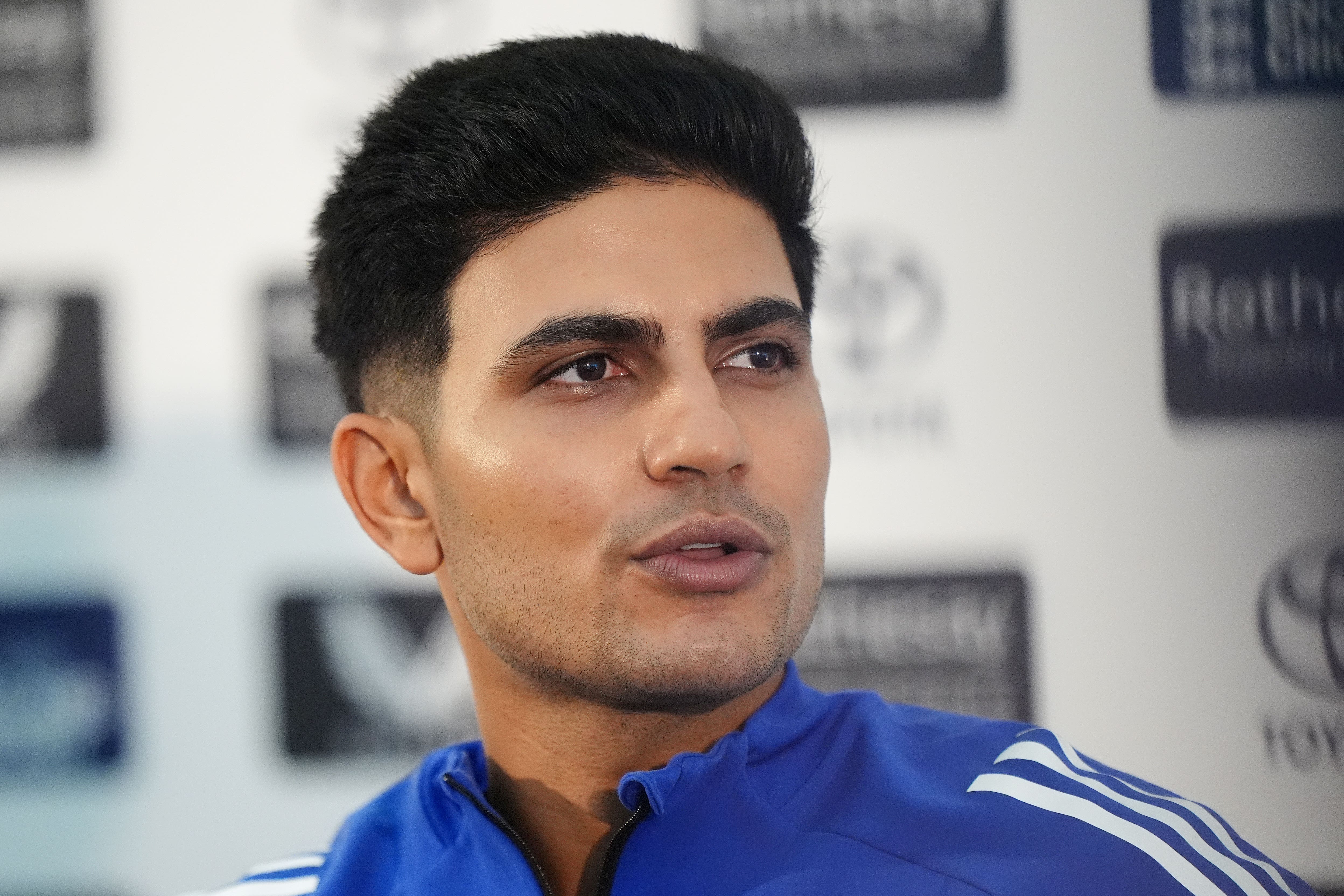 India’s Shubman Gill did not appreciate the Oval intervention of Lee Fortis (PA)