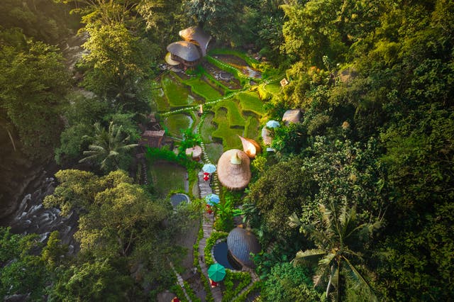 <p>Bambuh Indah is one of Bali’s many hotels, which brings you as close to nature as possible</p>