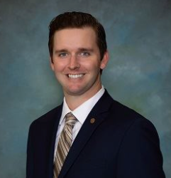 City Councilman Lee Vogler, 38, has been airlifted to a hospital for treatment, according to the Danville Police Department