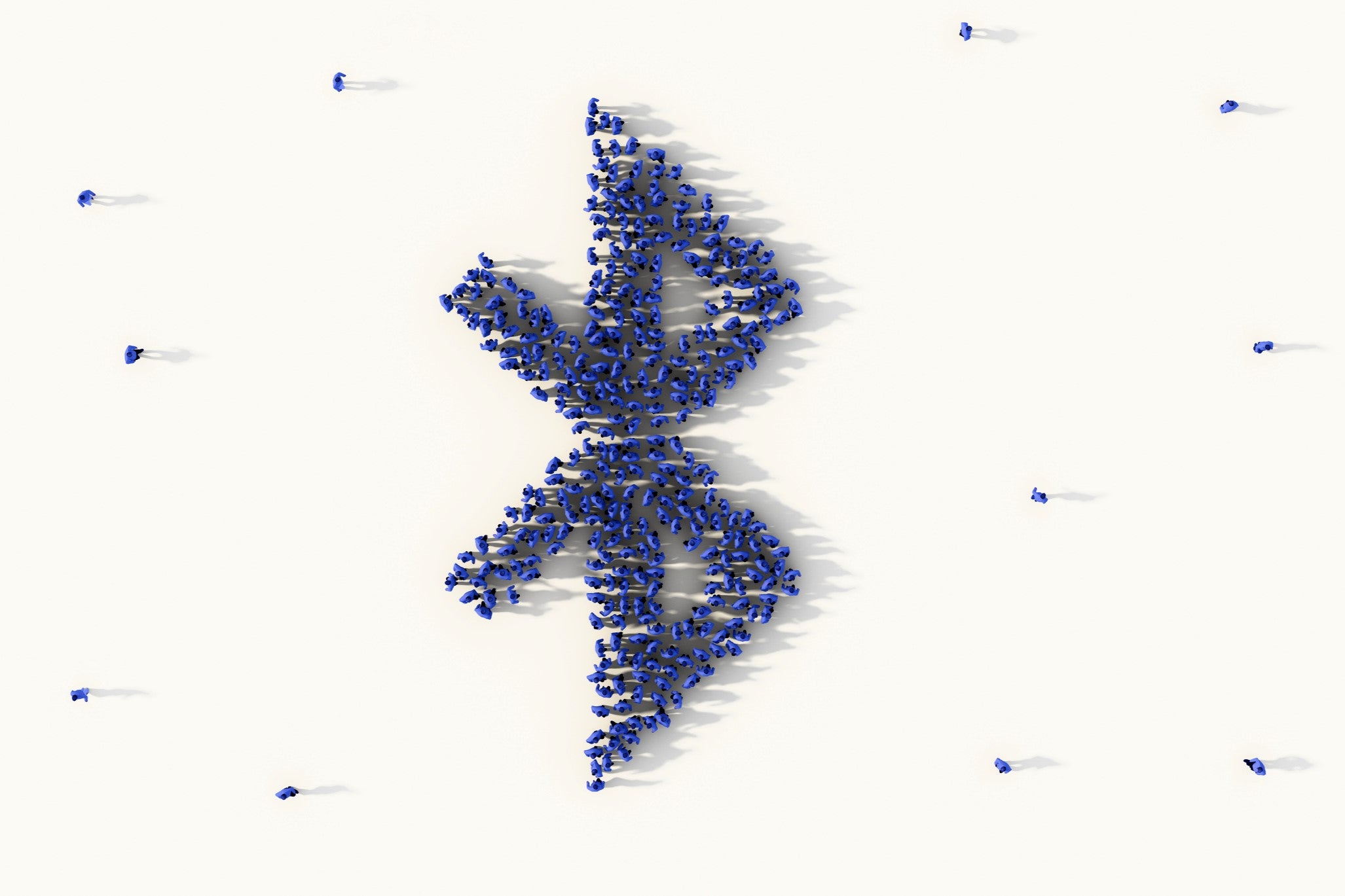 Bitchat uses Bluetooth signals to allow communication in areas where cell service is patchy or restricted, like festivals or protests