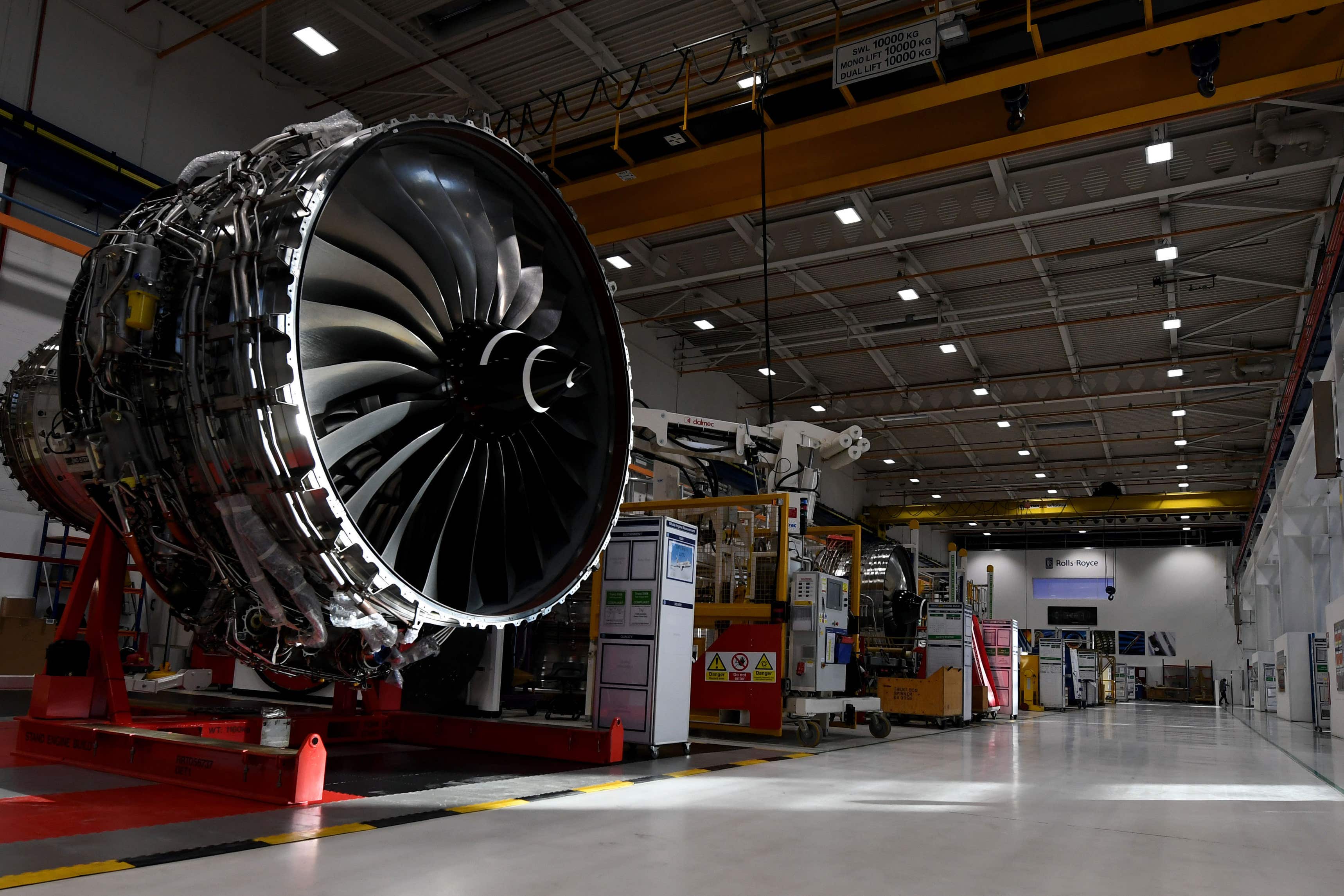Rolls-Royce has recorded a surge in profits (Paul Ellis/PA)