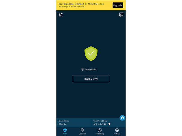 Users can also access customer support 24/7, which is a rarity for a free VPN (Alex Lee/The Independent)