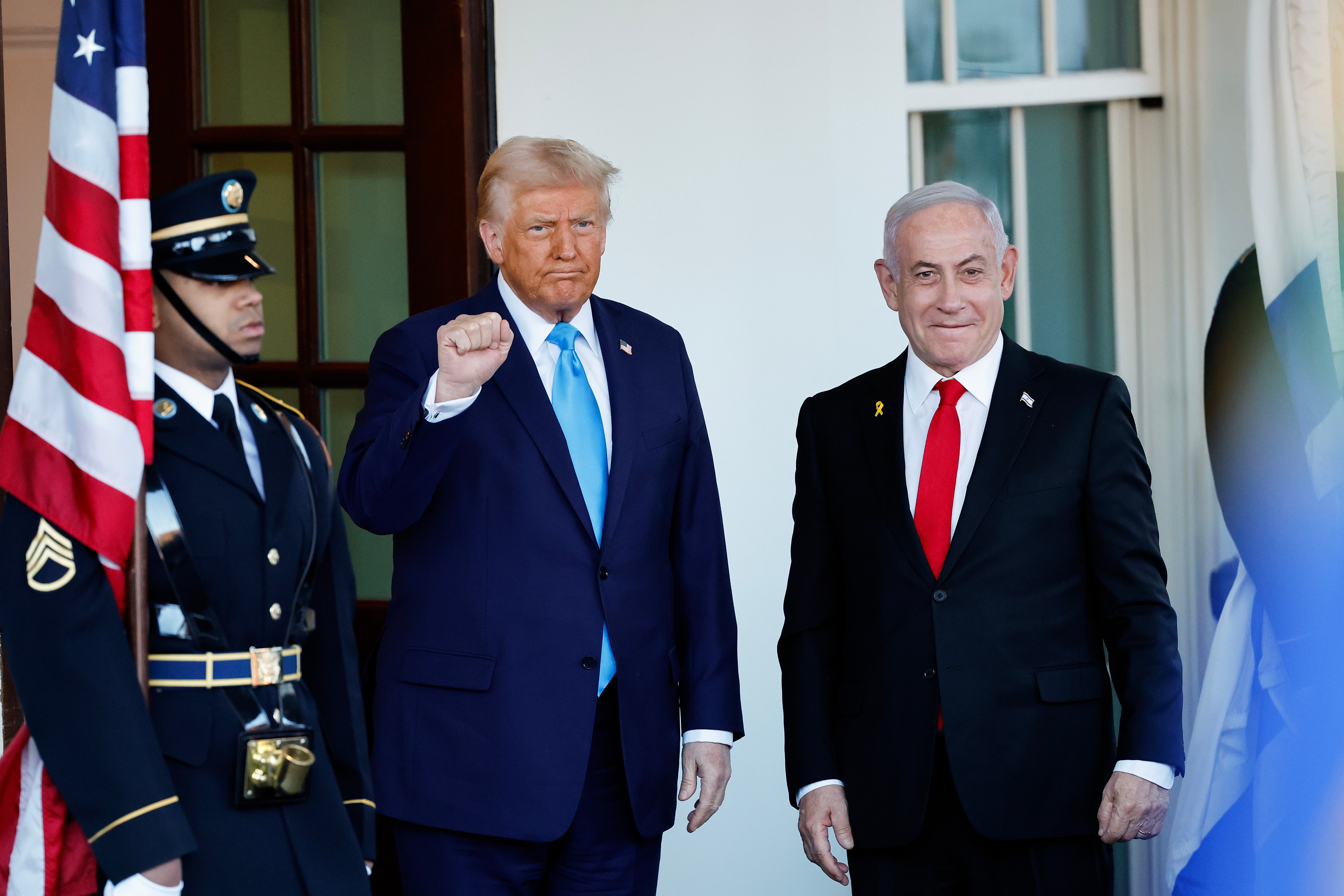 Donald Trump and Benjamin Netanyahu are said to be mulling ways to end the war in Gaza