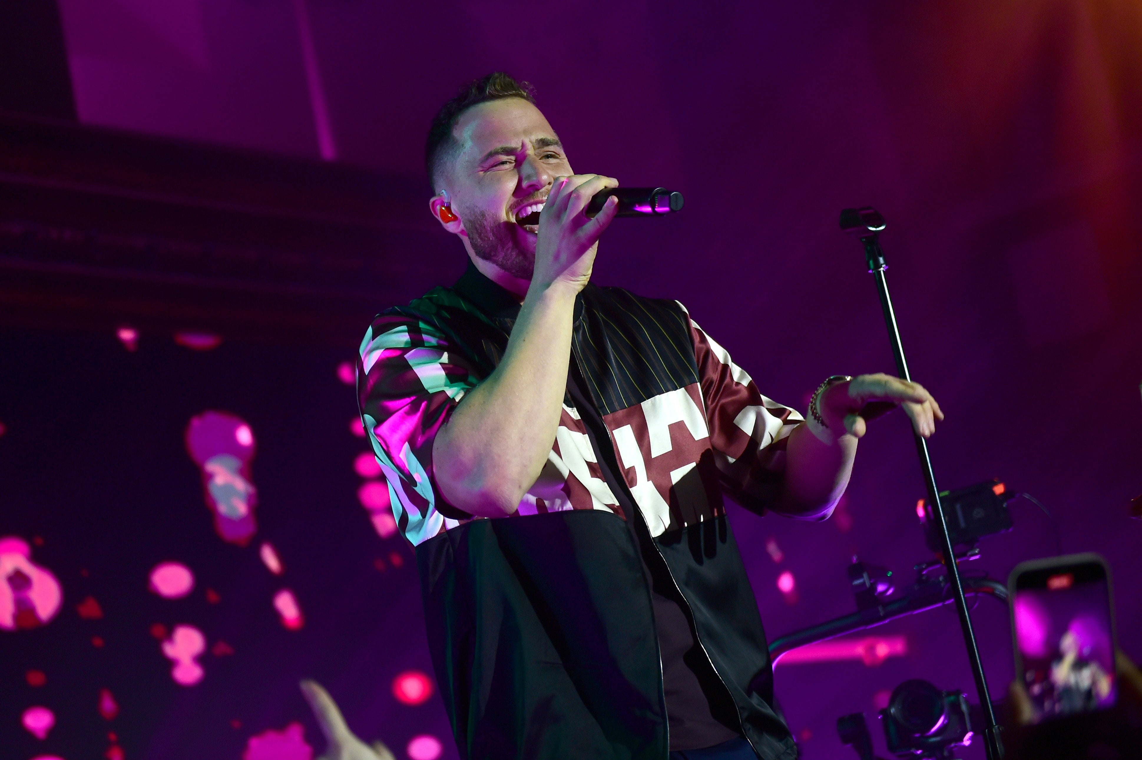 The singer reached the number one spot with the song in the UK in 2016