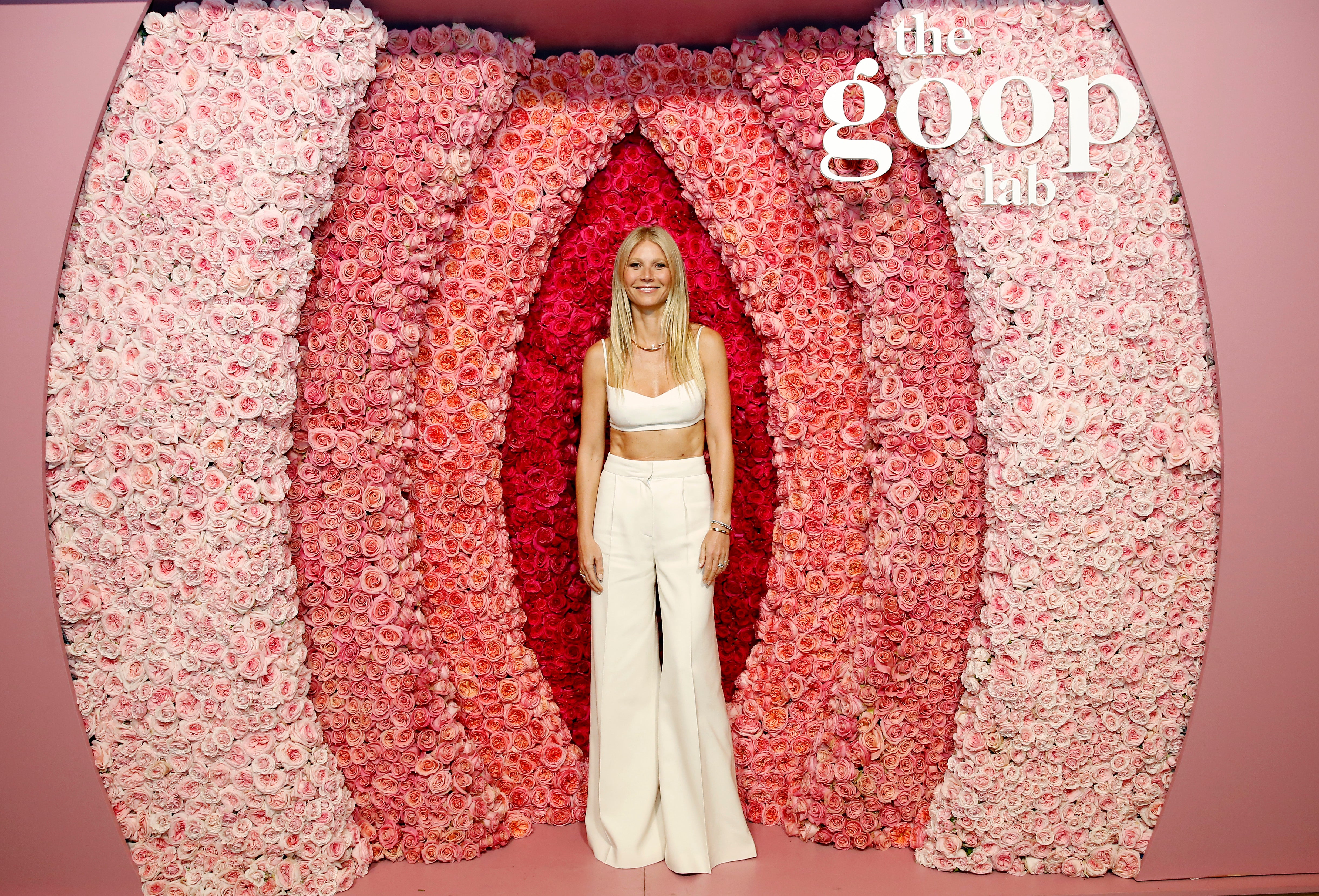 Paltrow at an event for her Goop brand in LA in 2020