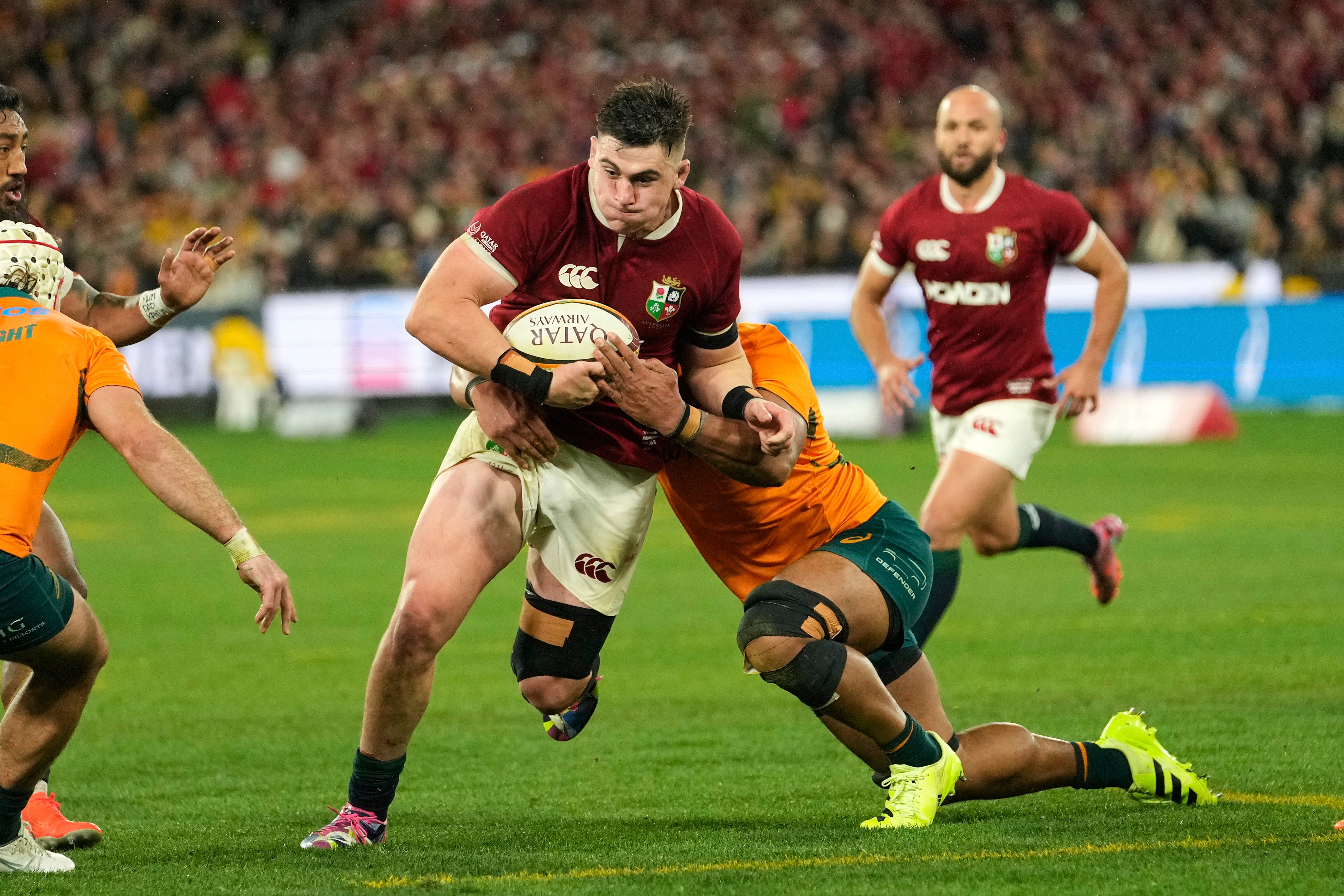 Dan Sheehan will look to score again for the Lions in their final test against Australia