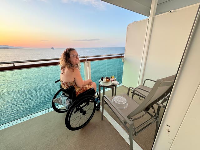 <p>Carrie-Ann Lightly takes a two-week cruise visiting ports in Spain and France</p>