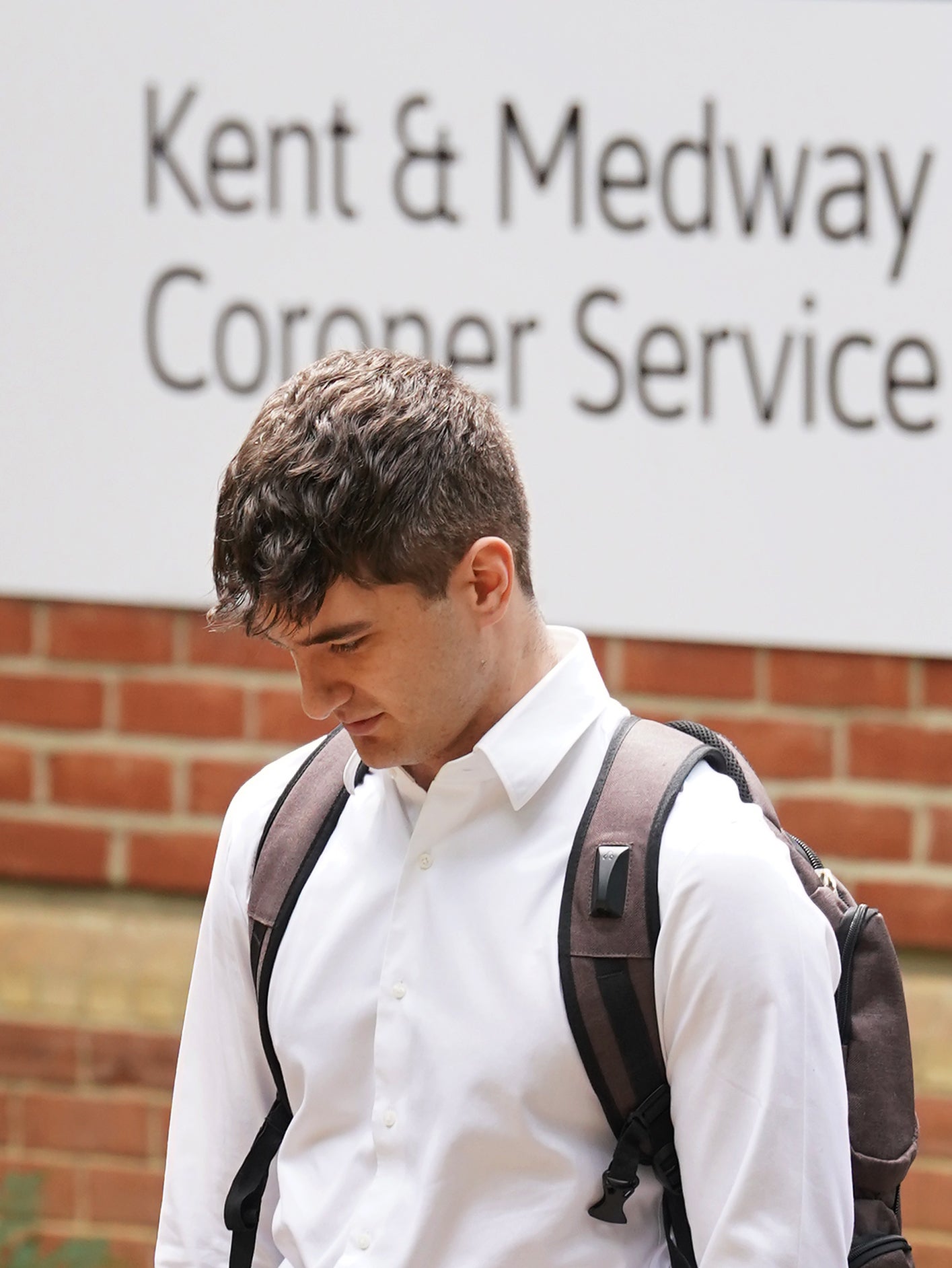 Gabriel Shemirani, Paloma Shemirani’s twin brother (Gareth Fuller/PA)