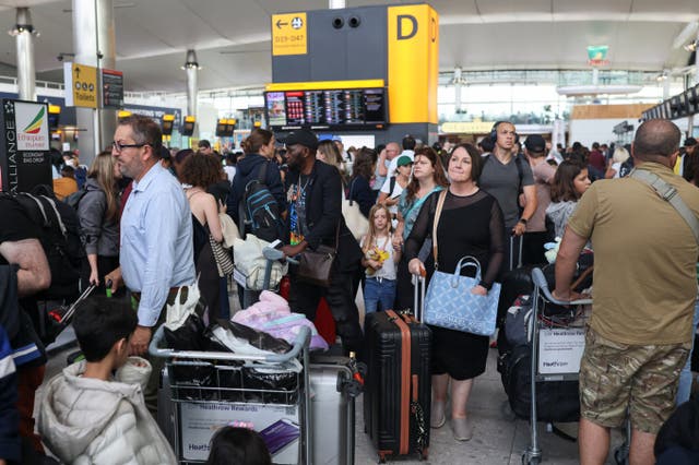 <p>Around 25,000 passengers had flights cancelled this week as a result of the problems at Nats </p>