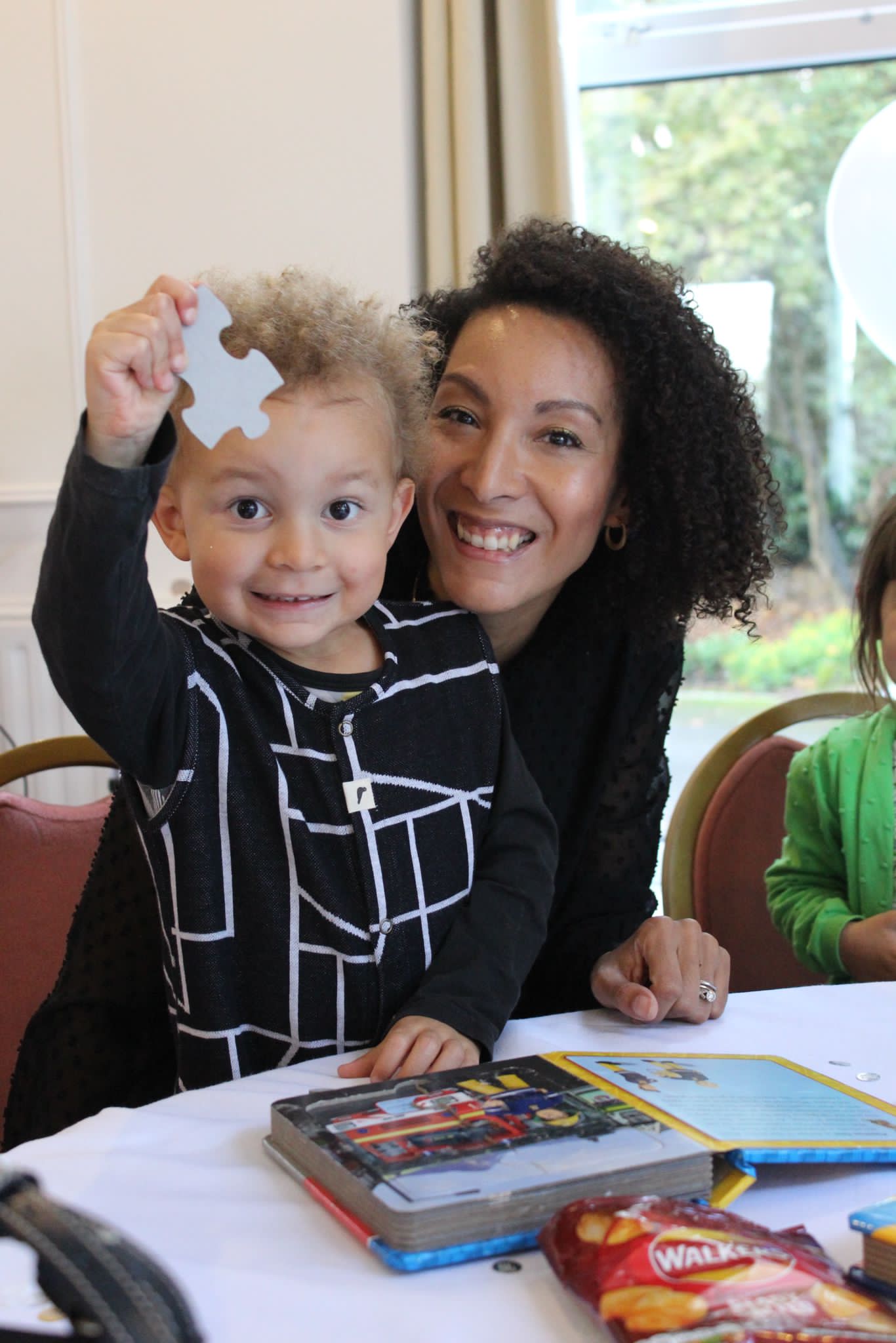 Bianca Sumpter and her son, Rumo