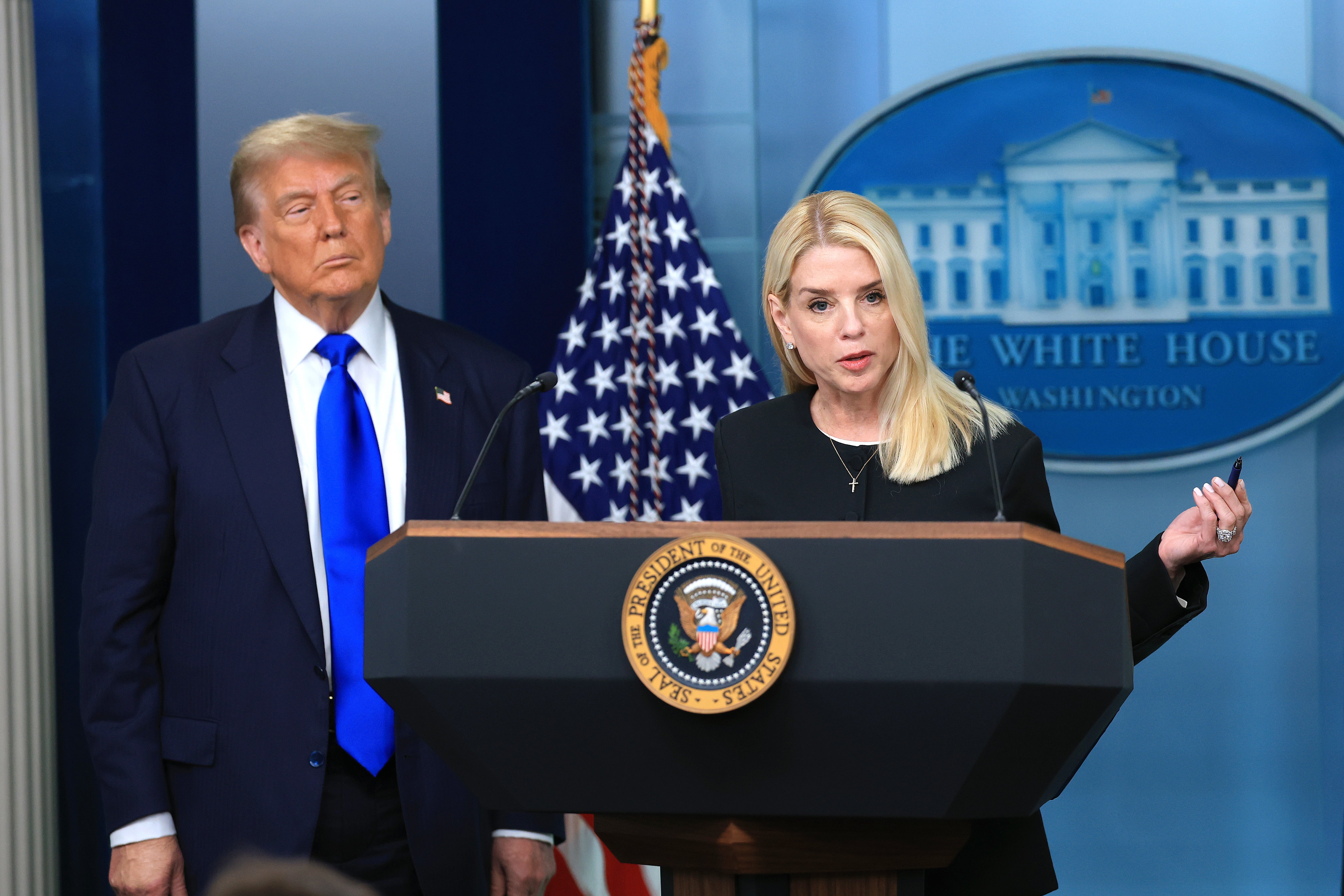 It comes after consistent attacks on the legal system by Trump and his administration, including AG Pam Bondi (pictured right), which have intensified since the president’s return to office