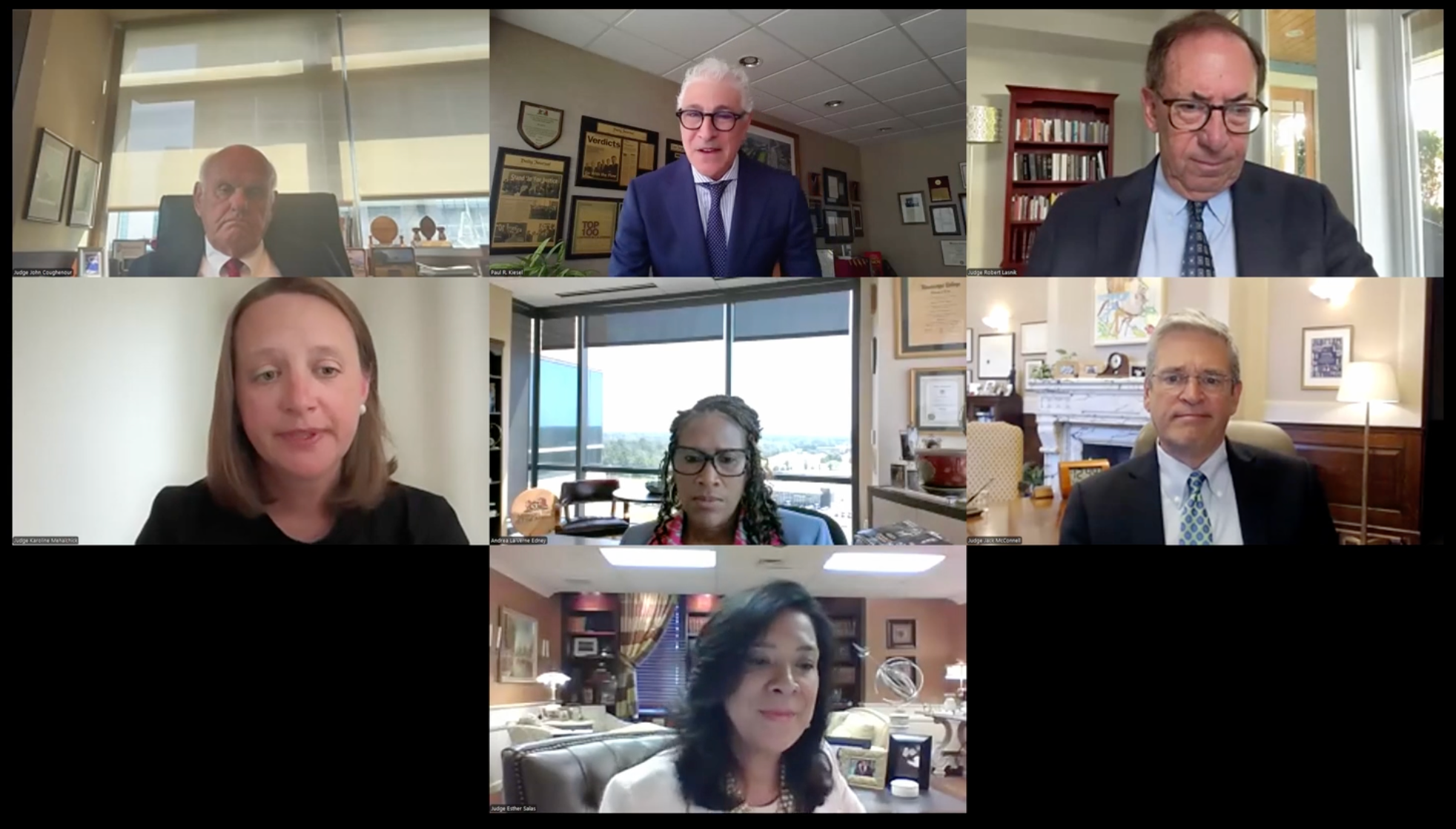 In a judicial forum hosted by the group Speak Up for Justice Thursday several judges spoke about their personal experiences of receiving hatred and harassment and urged those at the top to stop using ‘irresponsible rhetoric’