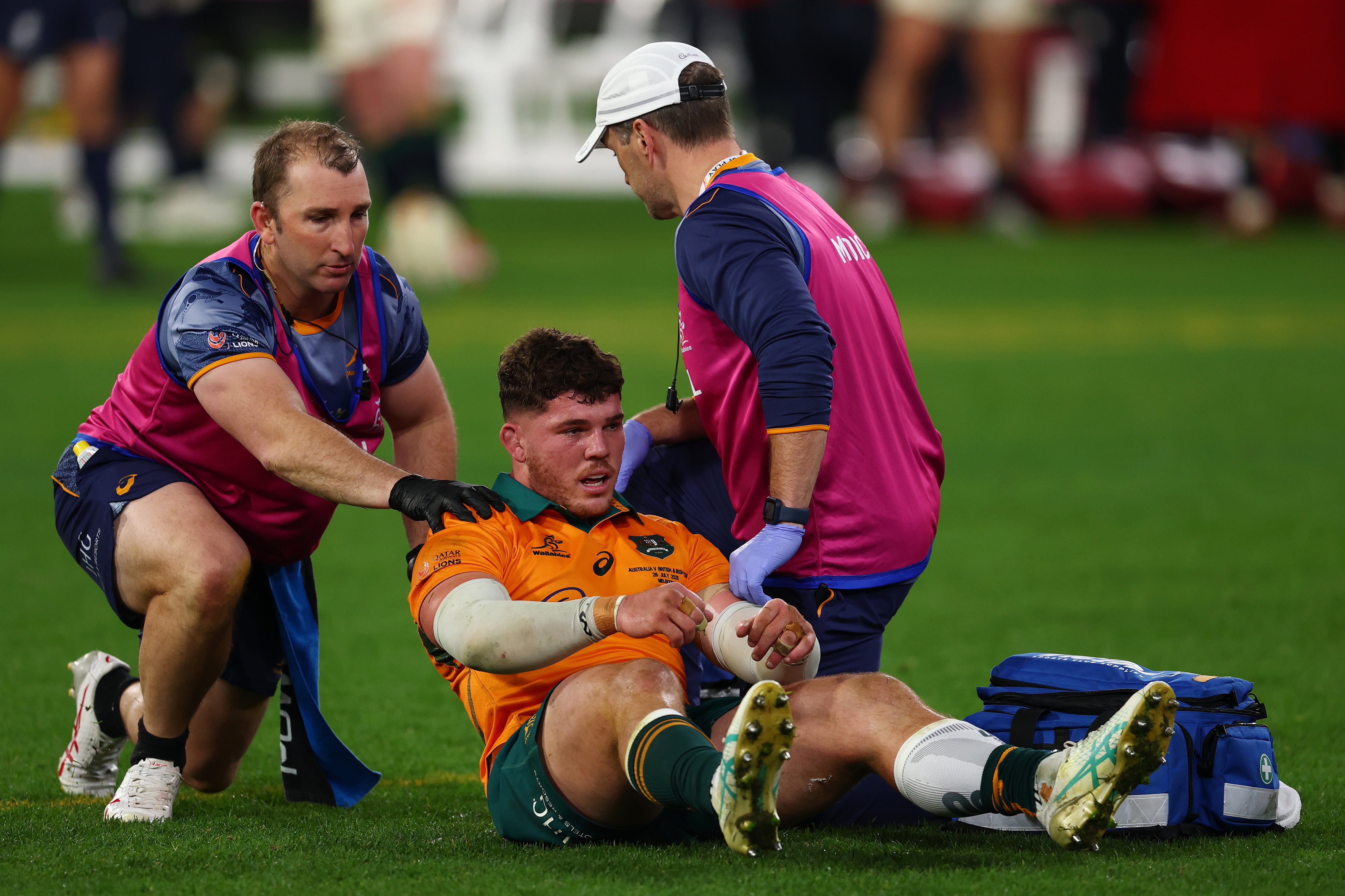 Joe Schmidt hits out at ‘online abuse’ of Carlo Tizzano as Wallabies flanker stood down after Jac Morgan incident