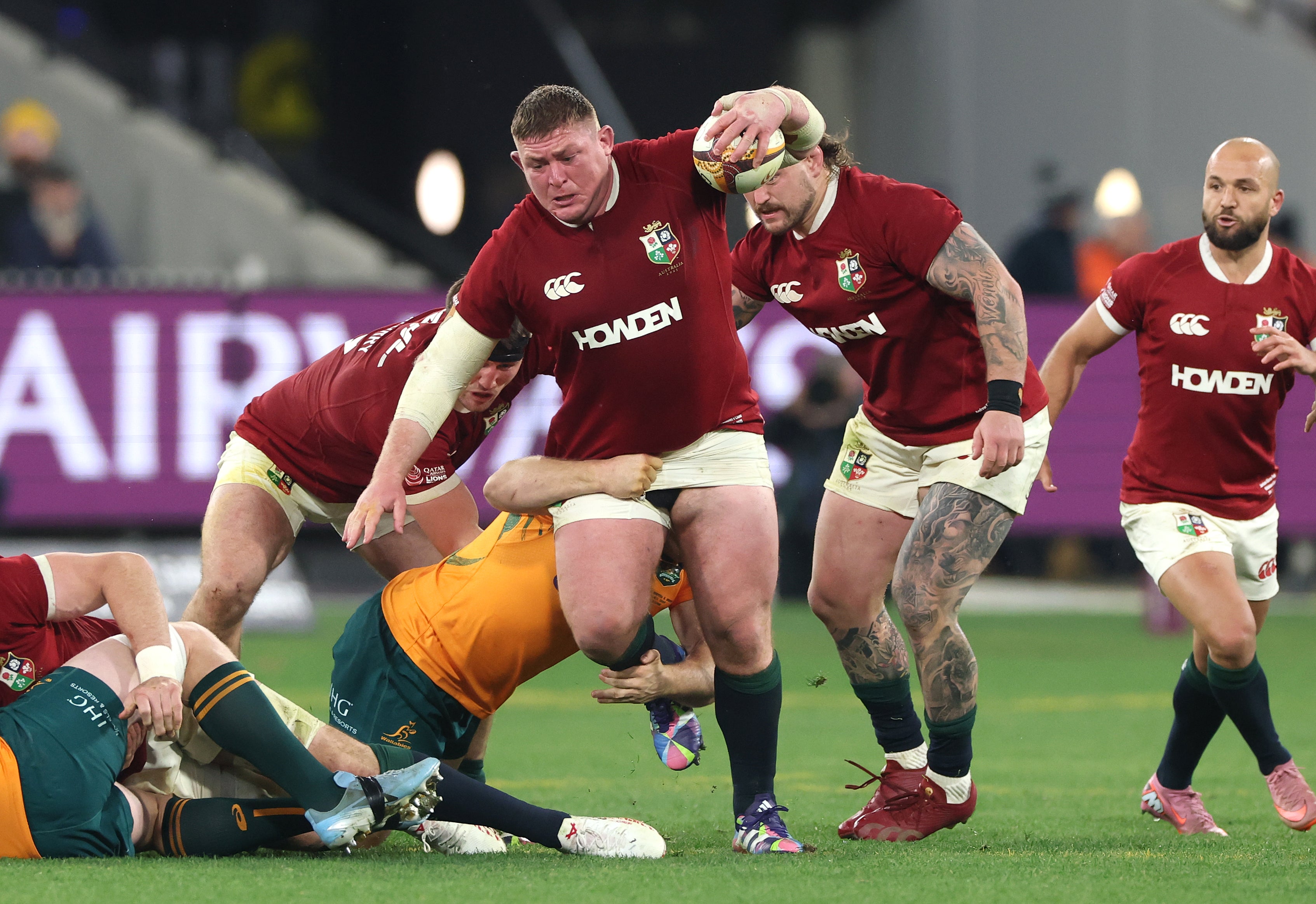 Tadhg Furlong will make his ninth consecutive Lions Test start