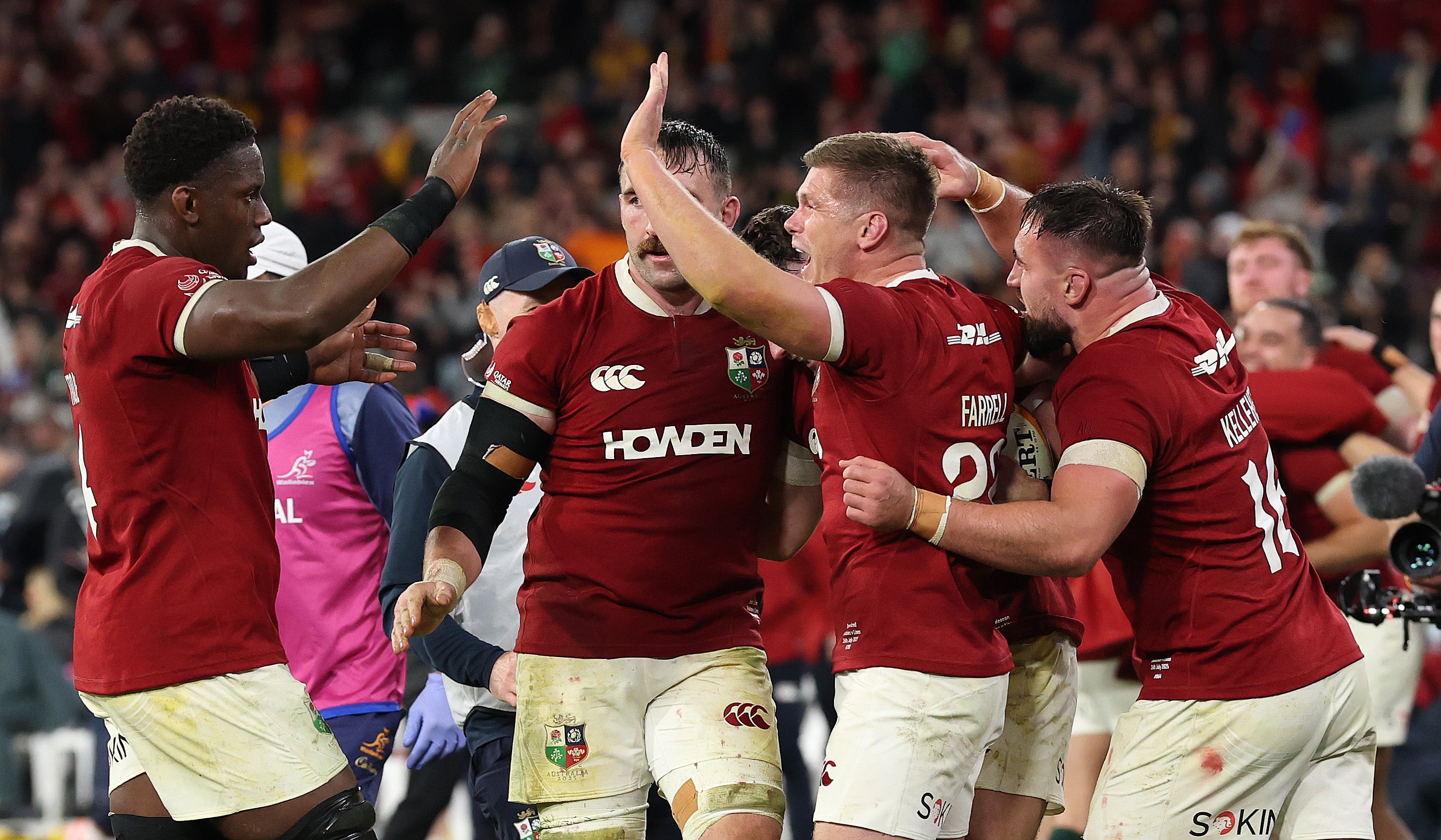 The togetherness of the Lions squad has been a theme throughout the tour