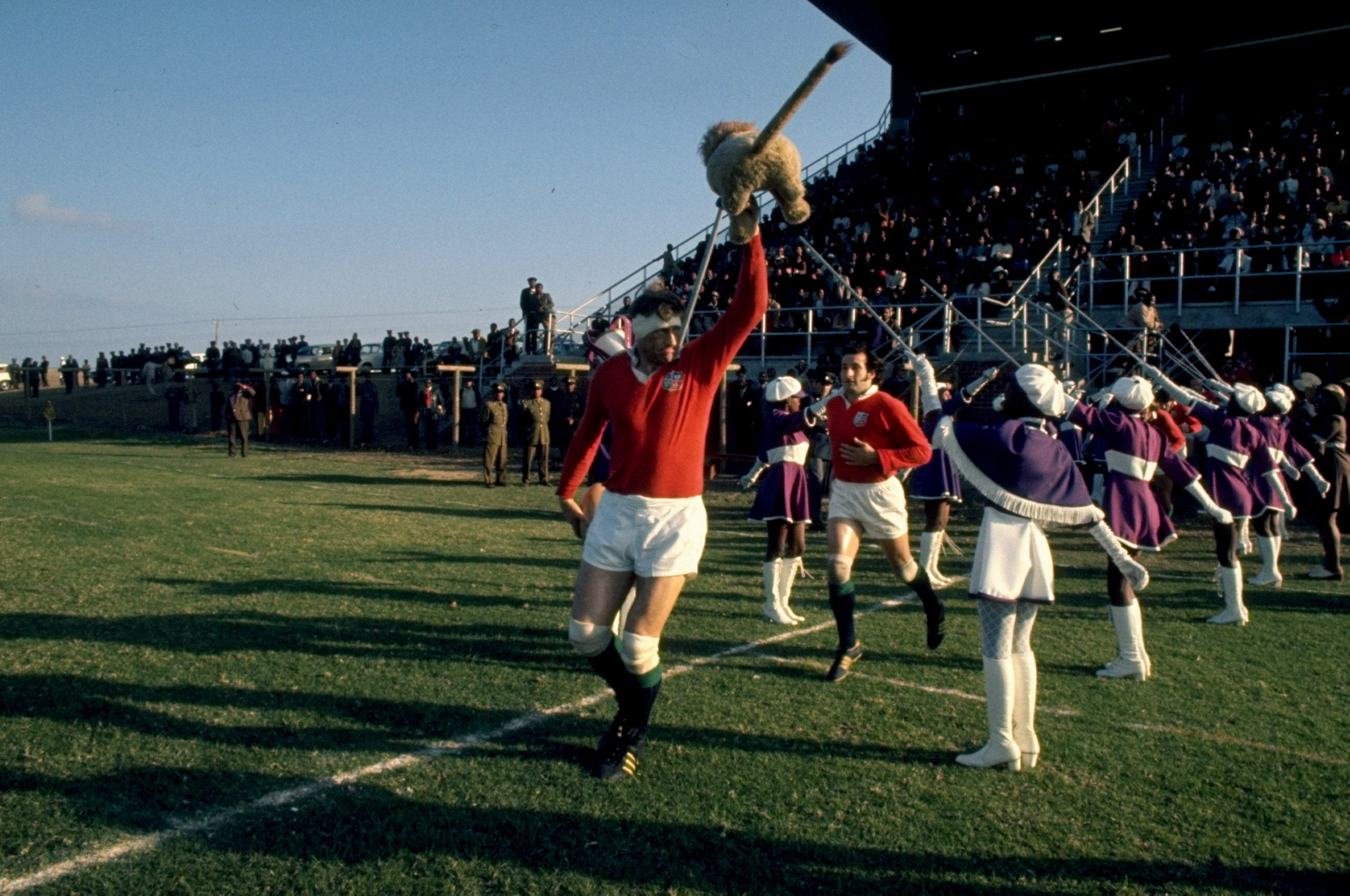 Willie John McBride led the British Lions through an unbeaten tour of South Africa in 1974