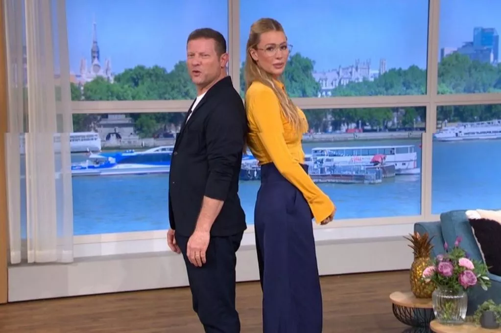 Dermot O'Leary and Olivia Attwood on 'This Morning'