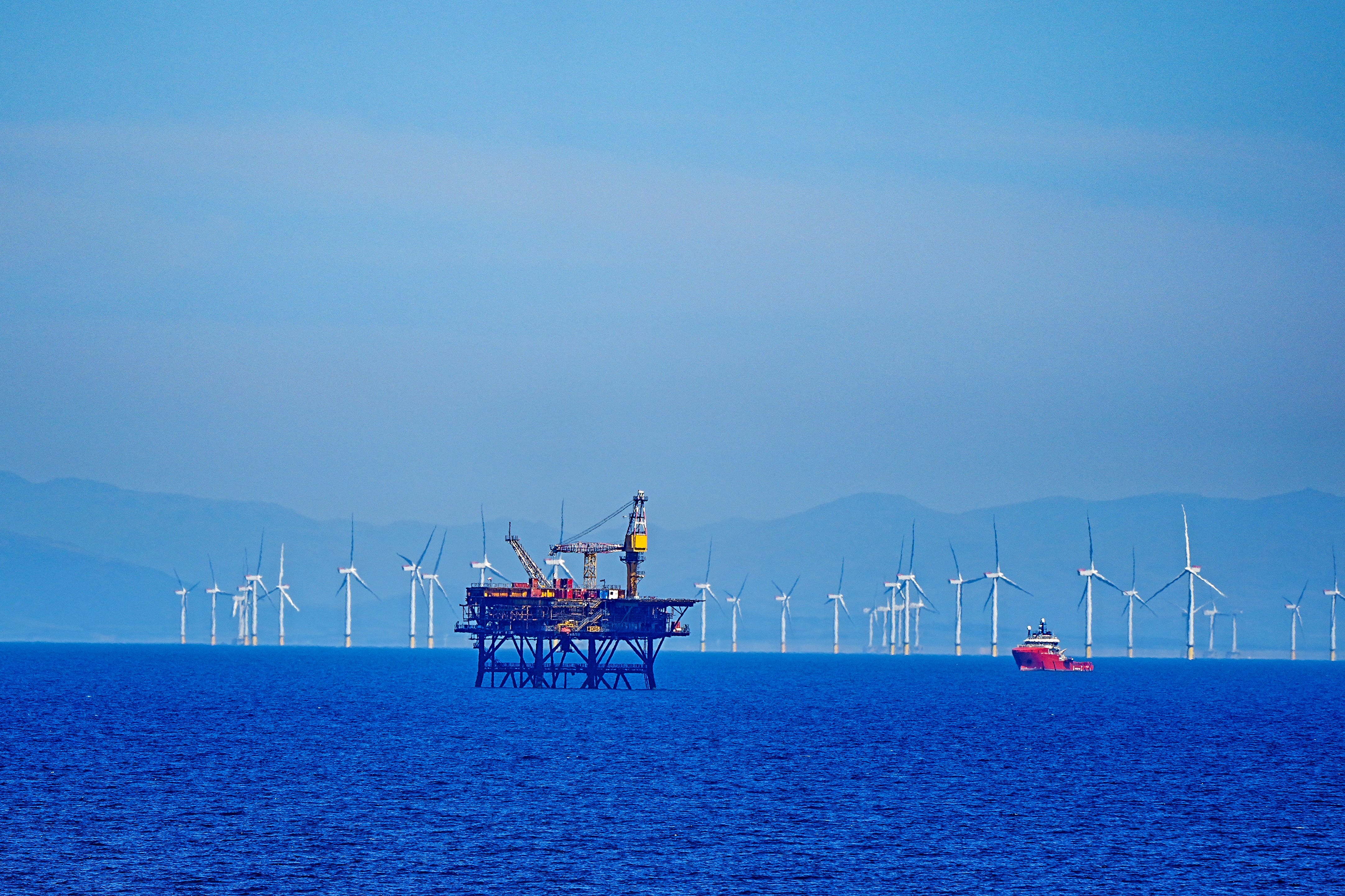 Donald Trump said during his visit to Scotland this week that the North Sea is a ‘treasure chest for the United Kingdom’ (Peter Byrne/PA)