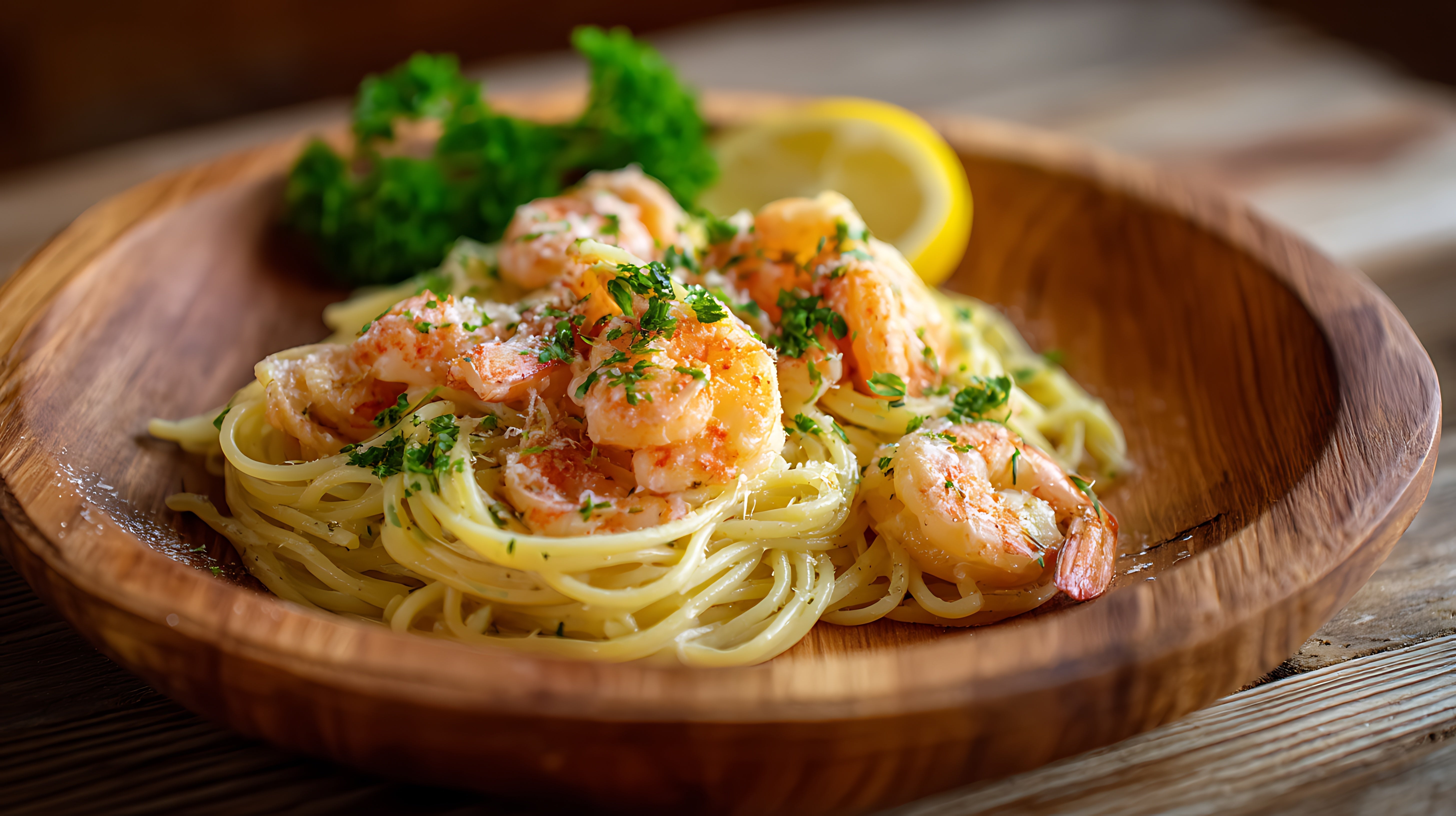 Induction hobs are your best friend in a heatwave – this zesty prawn pasta comes together fast, with minimal heat and maximum flavour