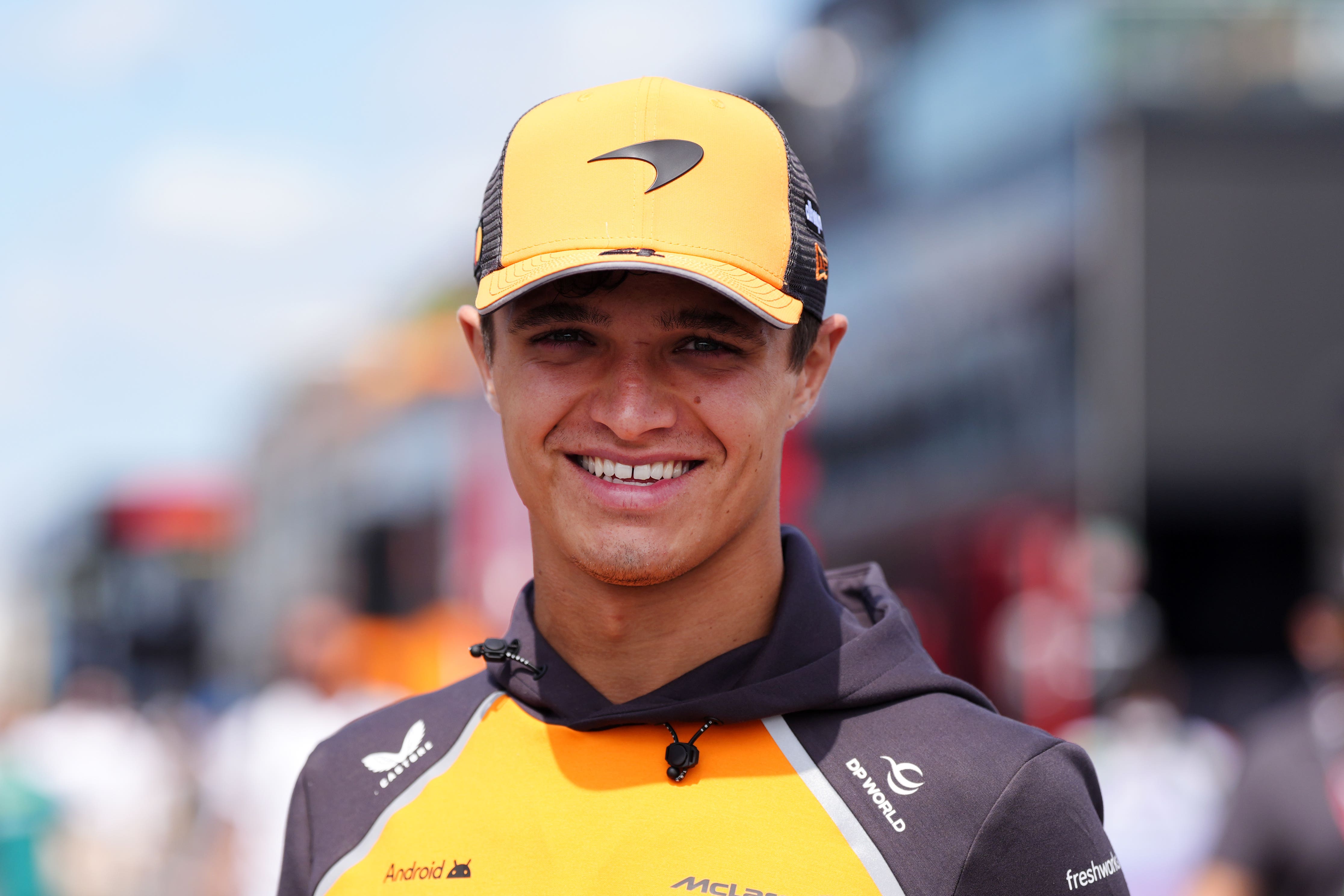 Lando Norris finished fastest in first practice (Bradley Collyer/PA)