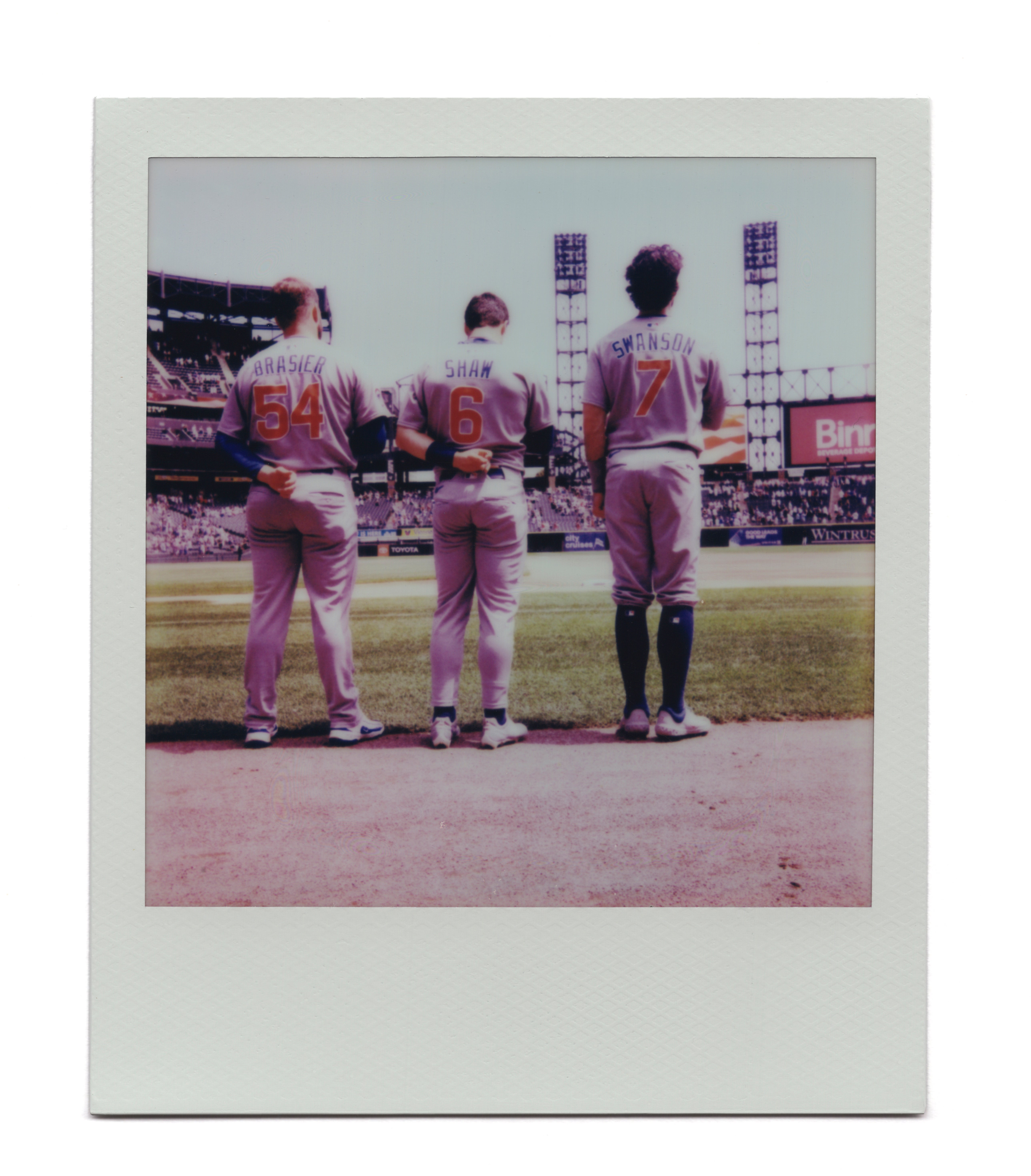 Cubs White Sox Polaroids Photo Essay