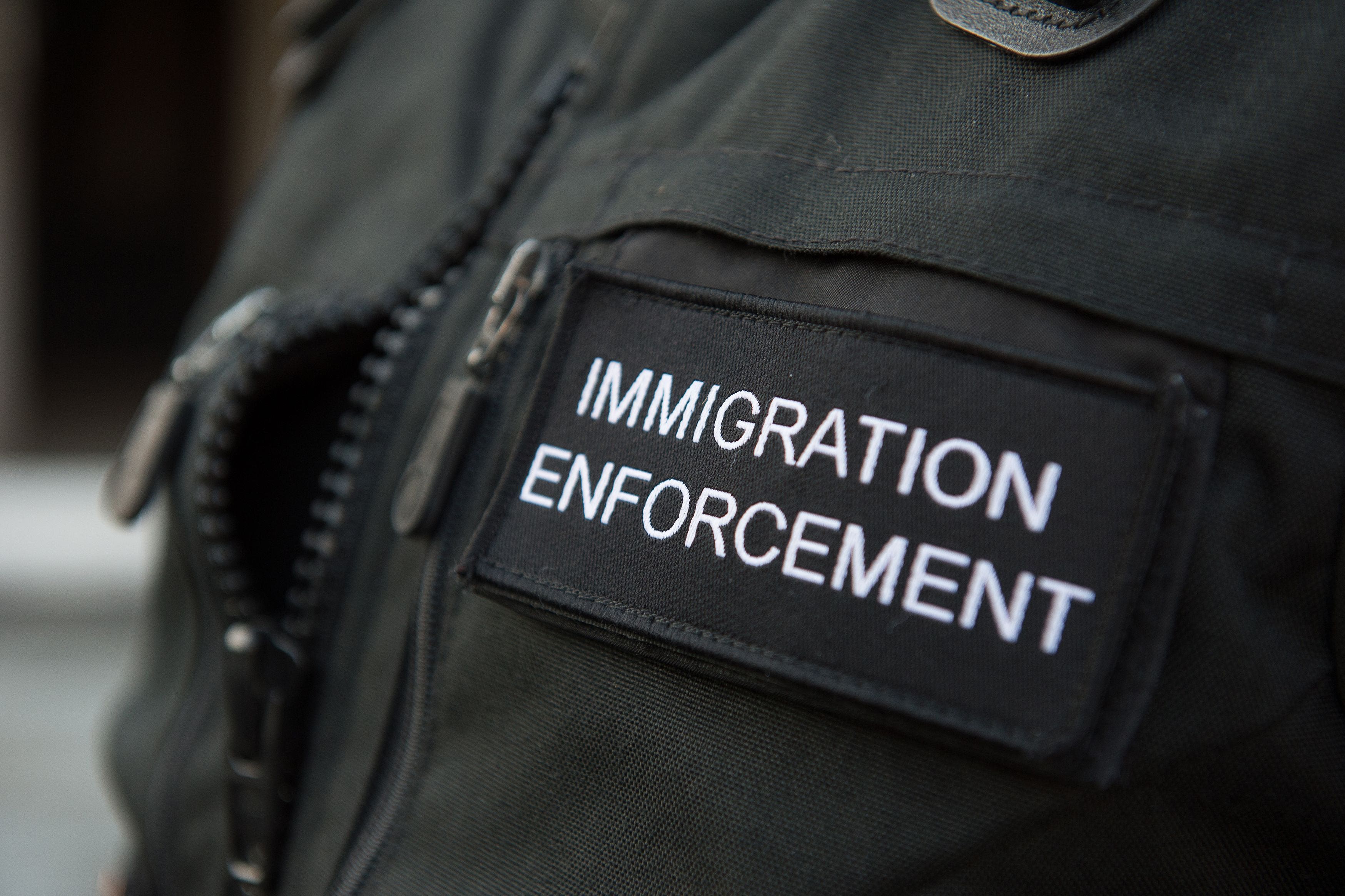Immigration Enforcement in Southall, West London. (Laura Lean/PA)