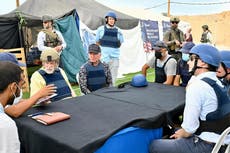 Trump envoys praise ‘incredible’ aid efforts during Gaza visit after UN says nearly 1,400 Palestinians killed seeking food