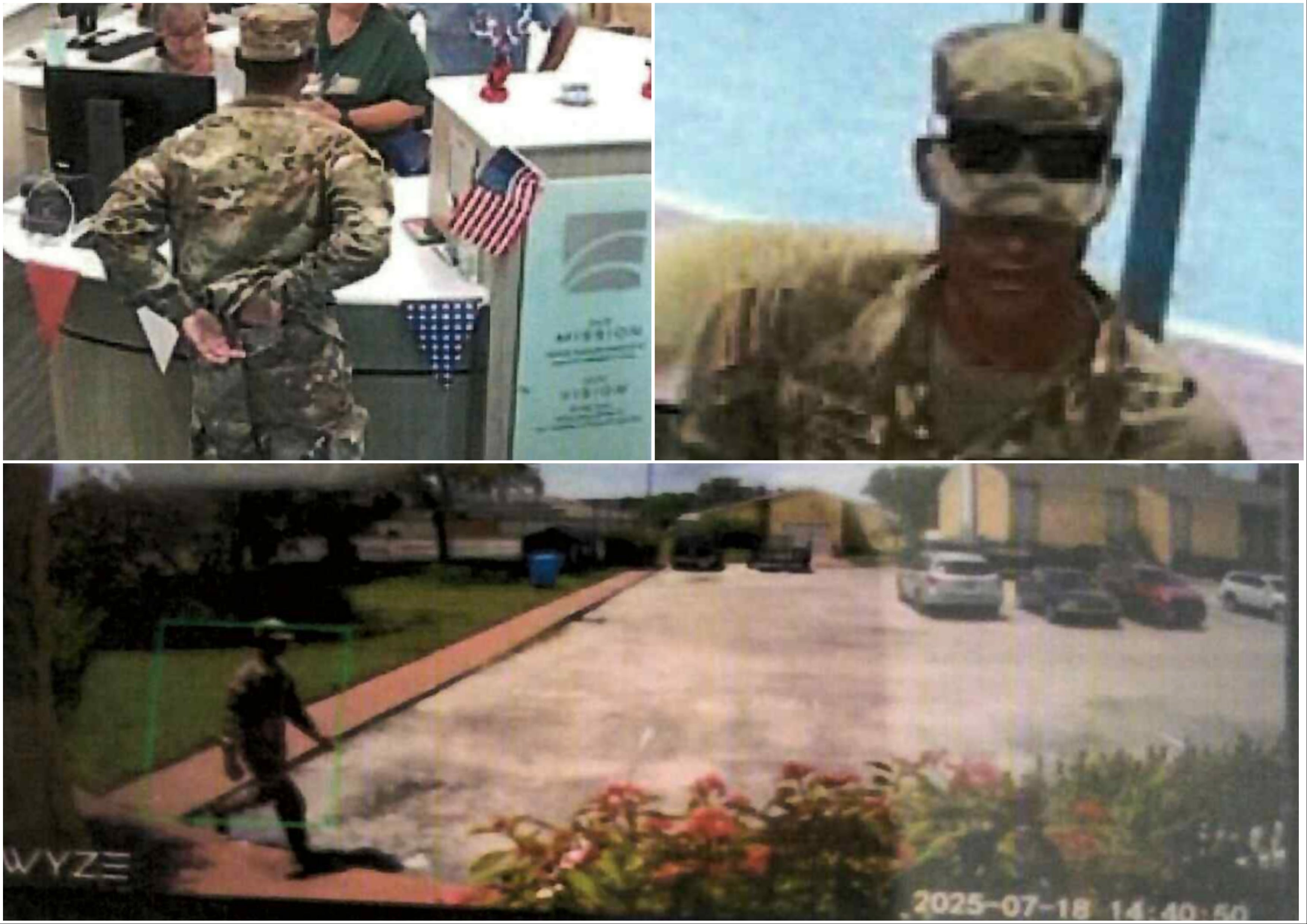 Borchardt was quickly identified by the FBI, thanks largely to the Army uniform he wore during the pair of alleged robberies, bolstered by eyewitness accounts and surveillance footage