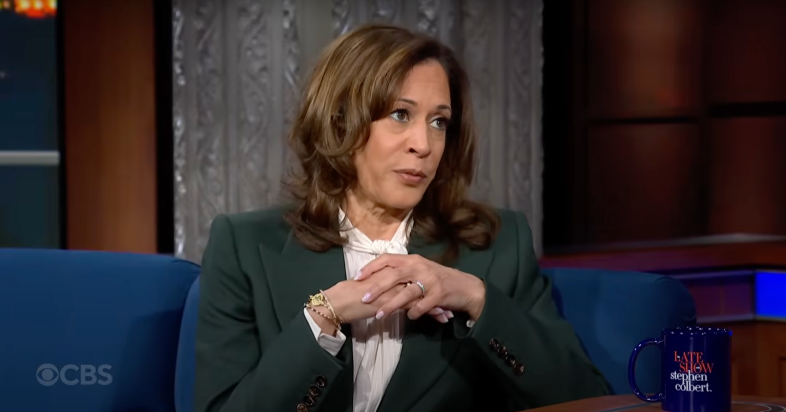 Harris told Stephen Colbert why she decided not to enter the 2026 gubernatorial race for California