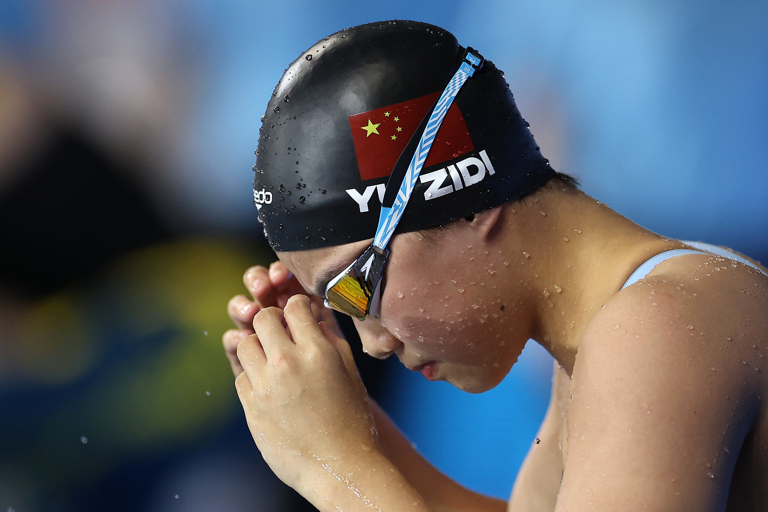 Chinese swimmer Yu Zidi, 12, becomes youngest medallist in World Championships history