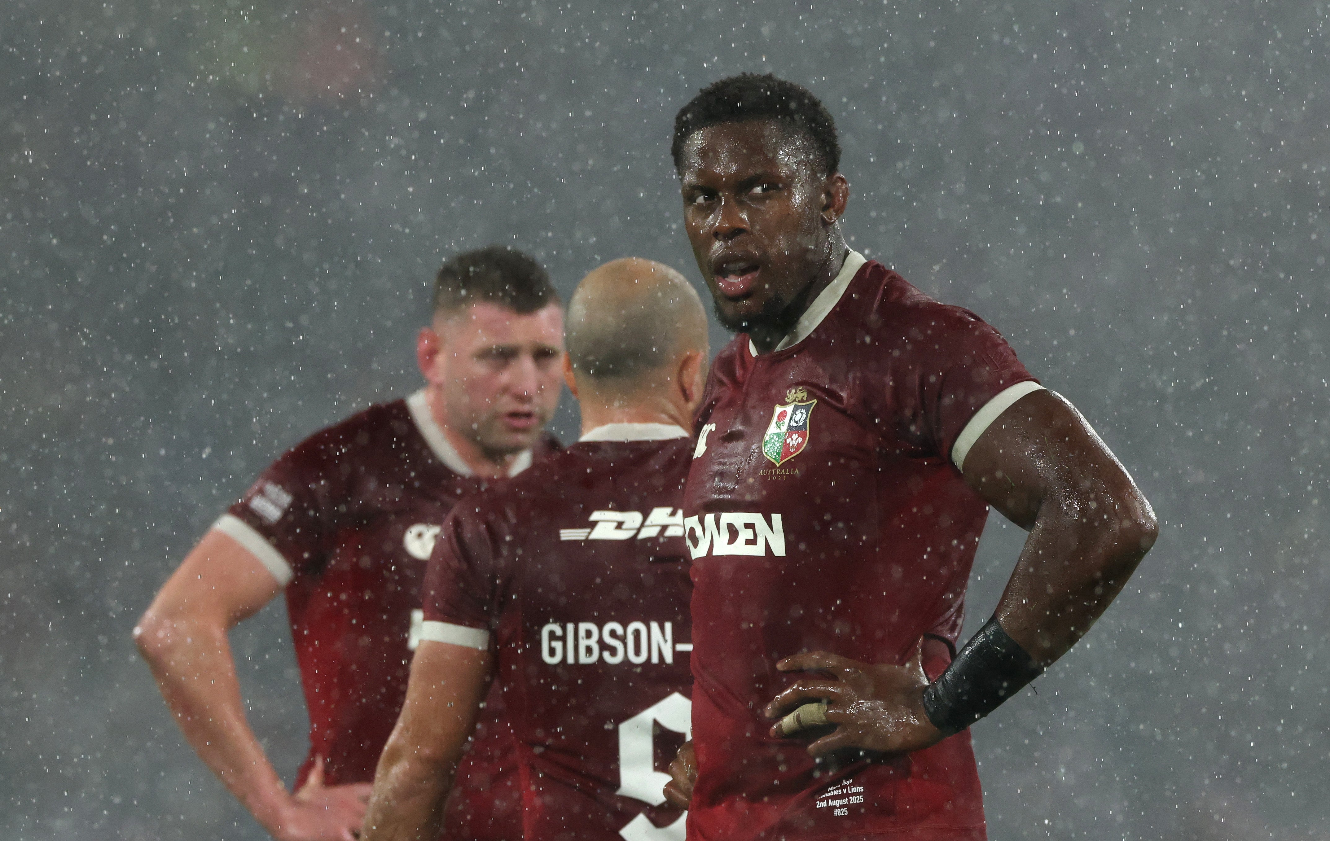 Mario Itoje failed a head injury assessment in the Lions’ third test against Australia