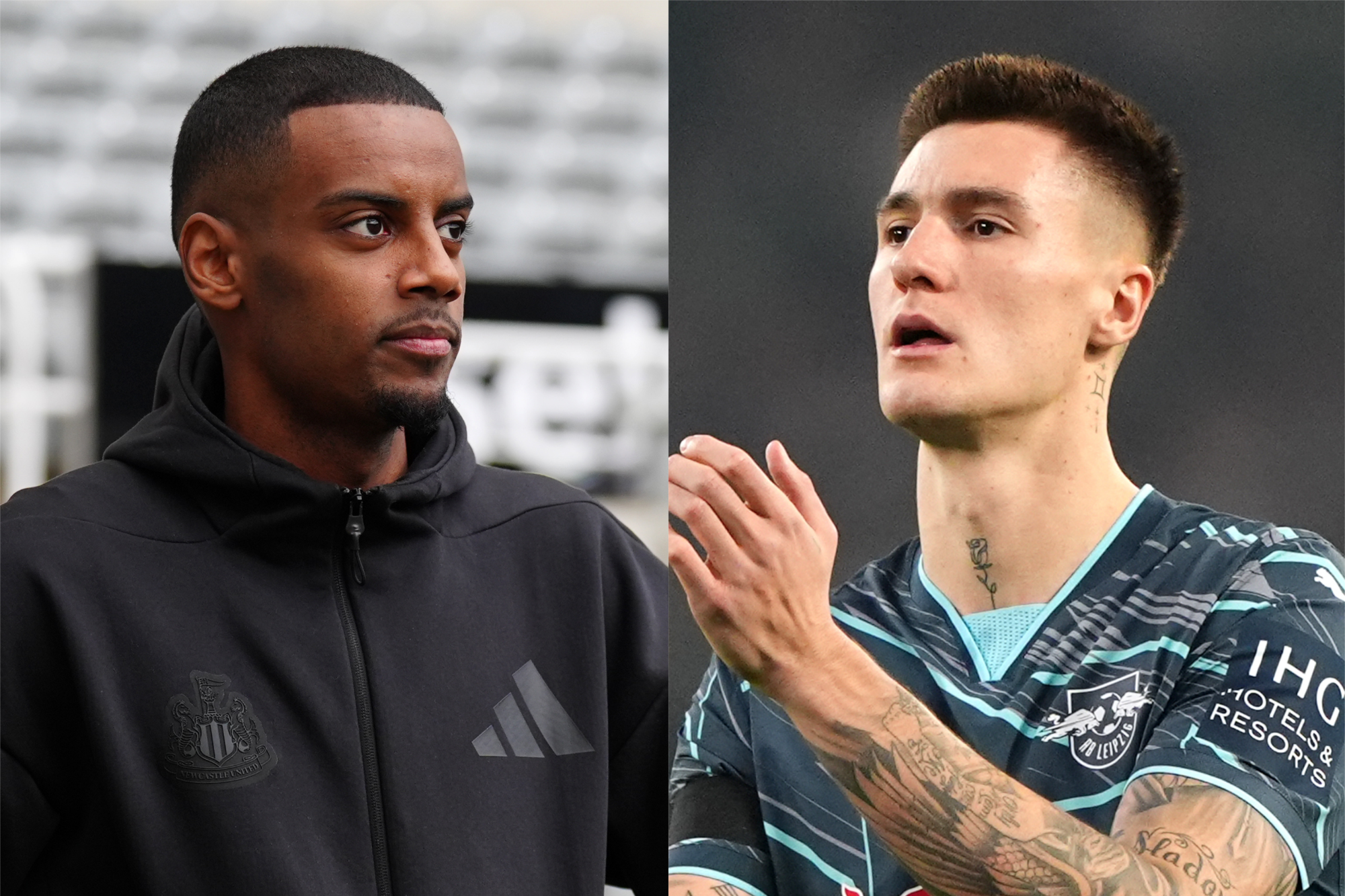 Newcastle make Benjamin Sesko bid with Alexander Isak’s future ‘complex’
