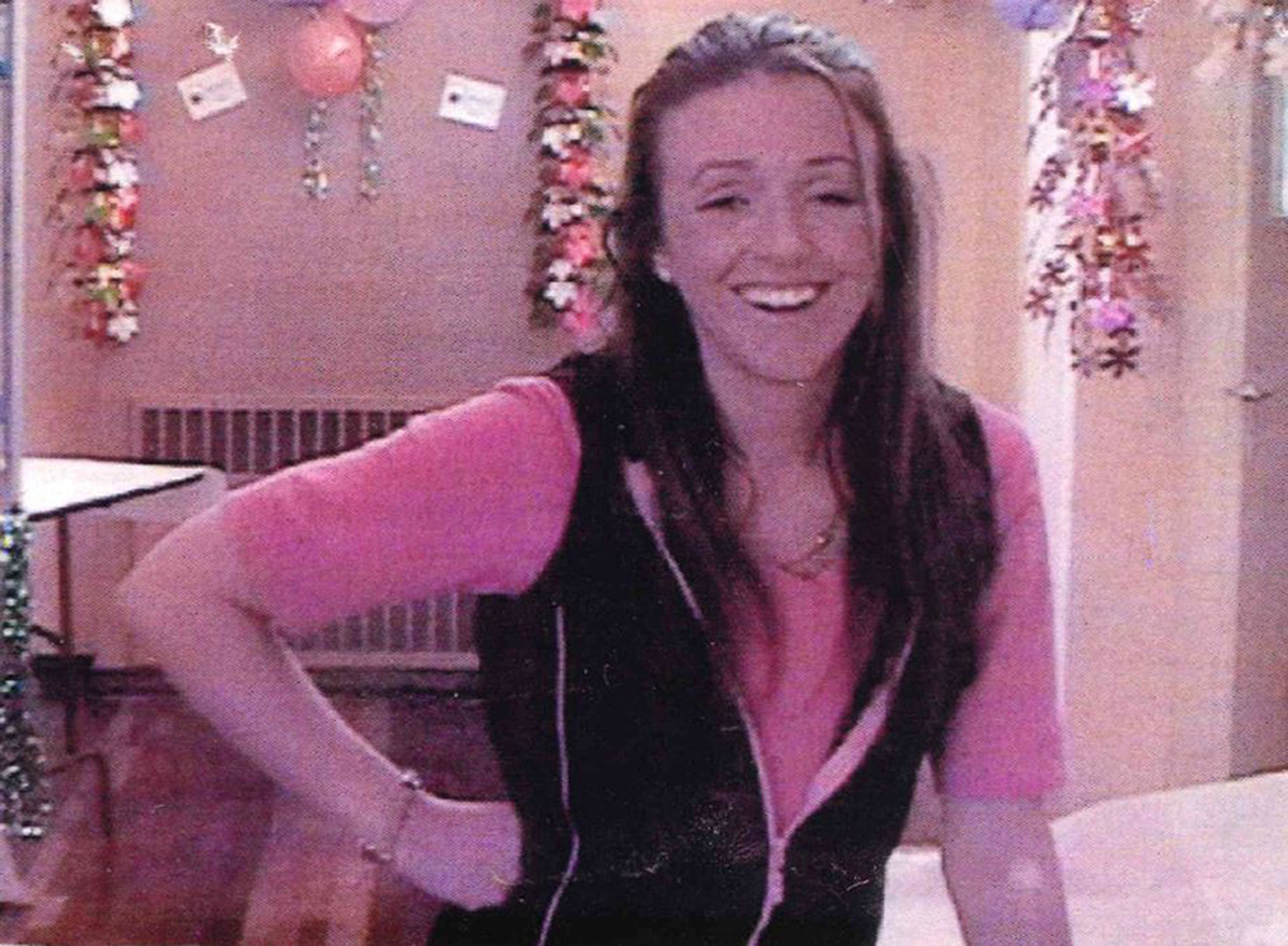 Lucy Hargreaves in a previously unshared photograph