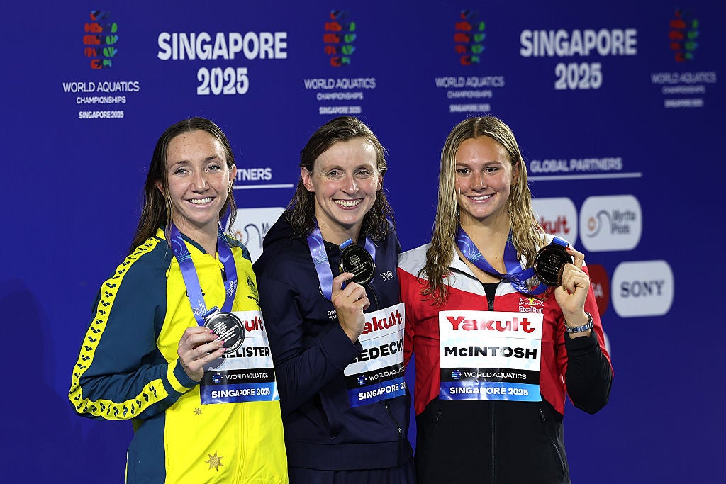 Katie Ledecky continued her stellar run with gold in the 800m freestyle on Saturday