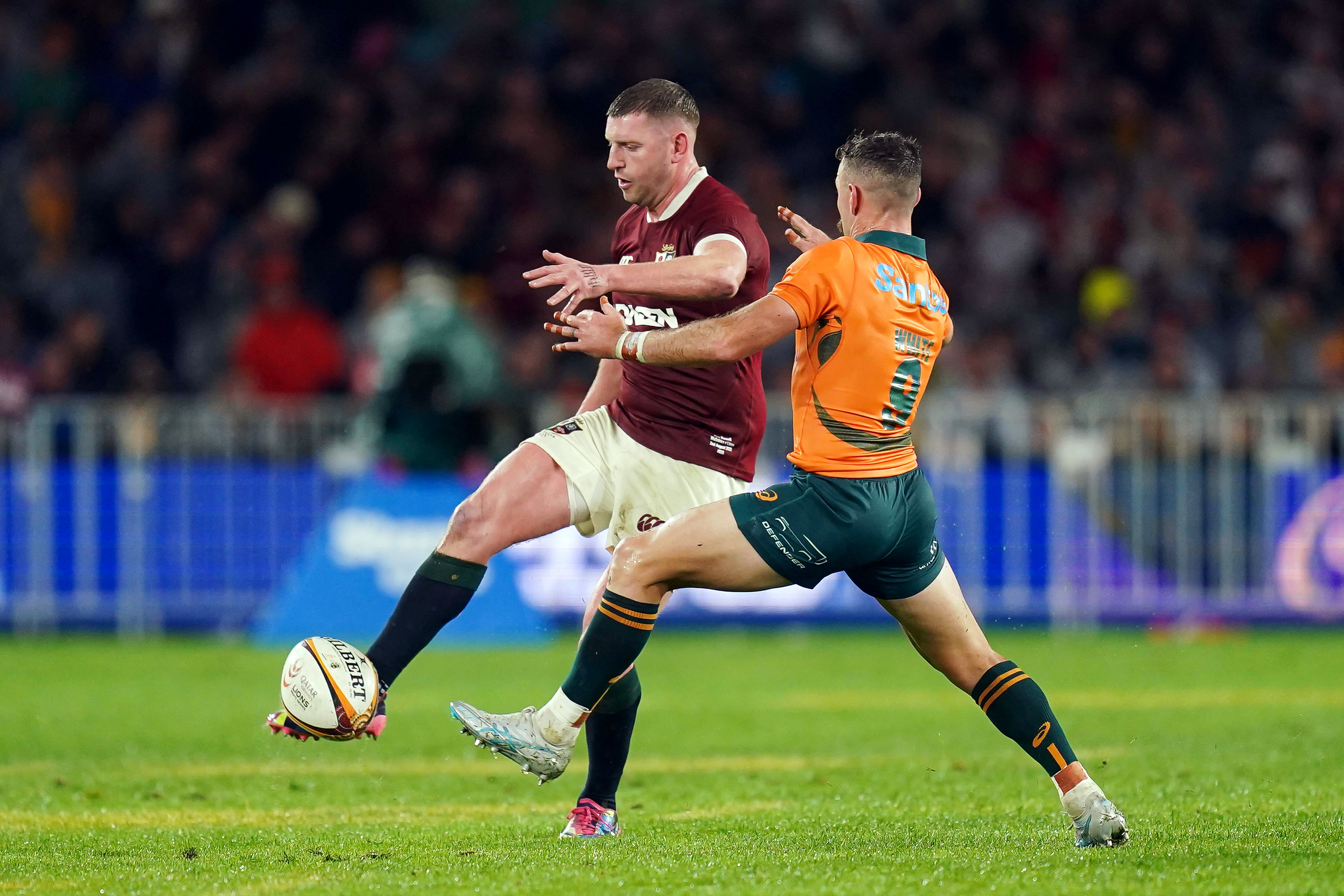 Finn Russell started all three Lions Tests in the summer