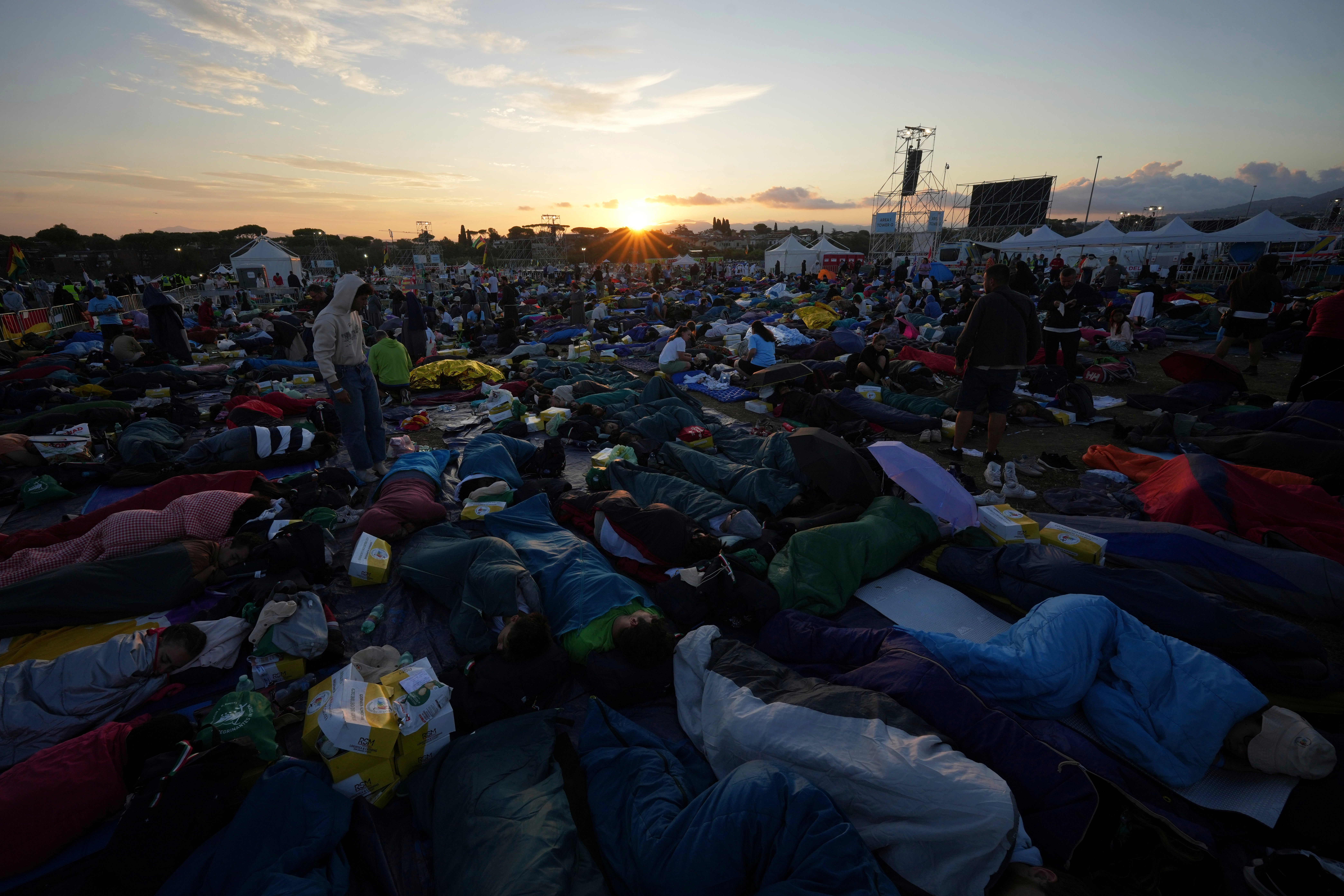 Italy Pope Youths Jubilee