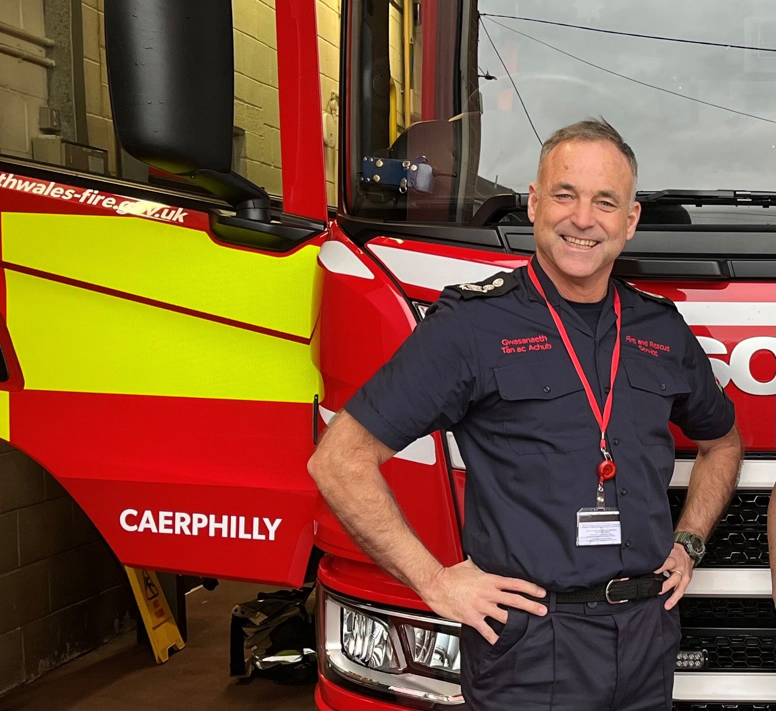 Air Vice-Marshal Fin Monahan, chief fire officer for South Wales Fire and Rescue Service