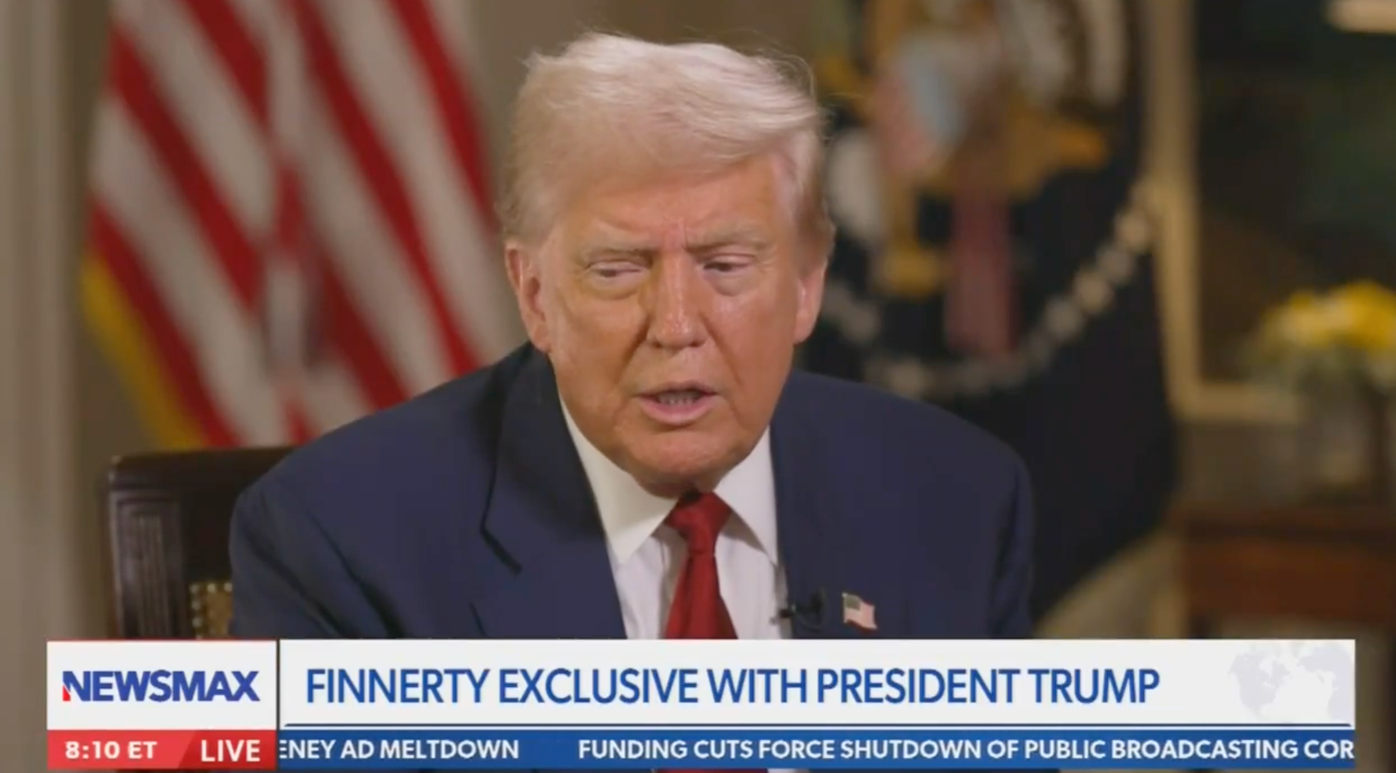 Trump discussed a possible pardon for “Diddy” in a recent interview, but said his judgment had been clouded when he ran for office