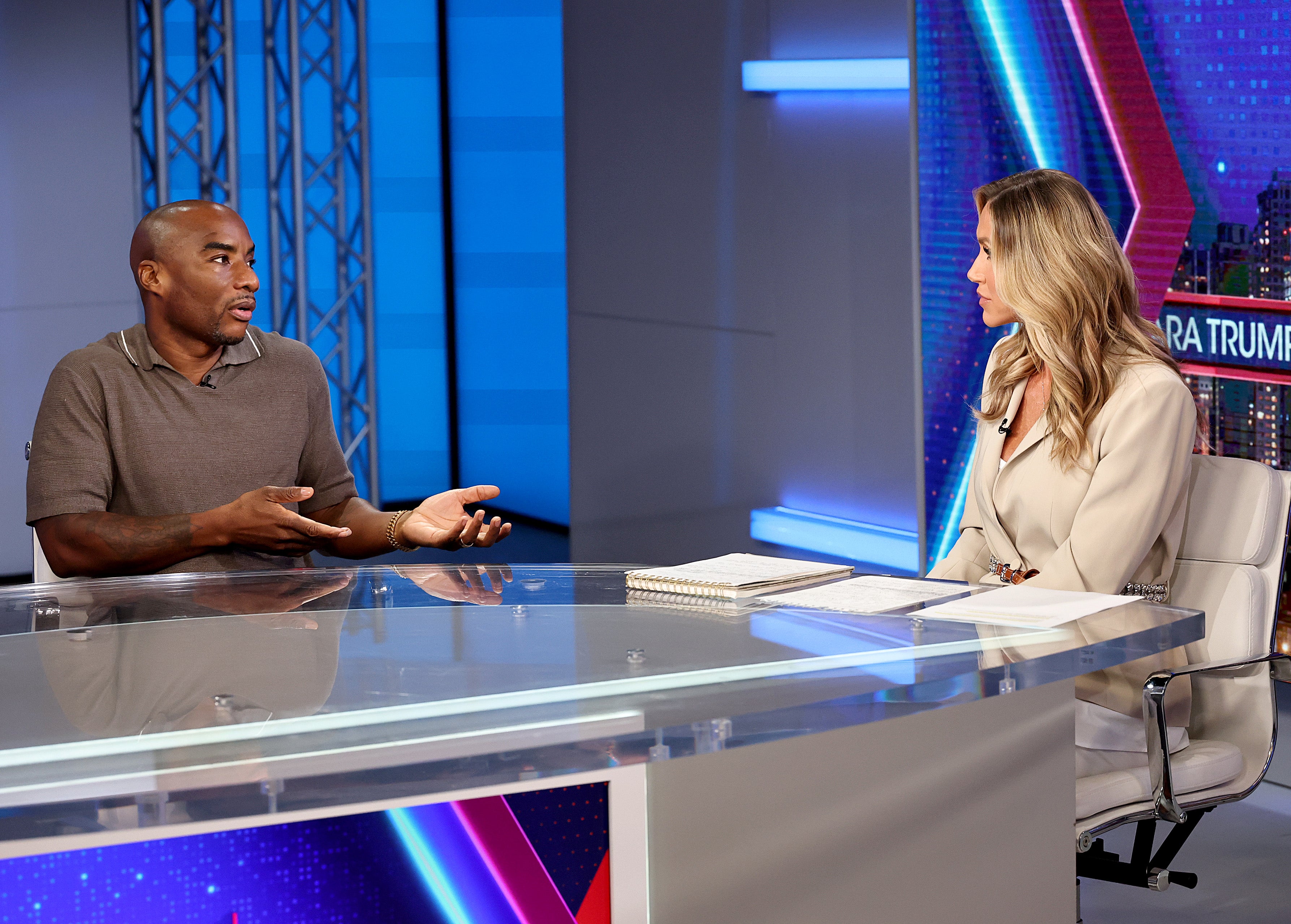 On Lara Trump’s show, the two discussed the importance of hearing perspectives from both sides of the political aisle