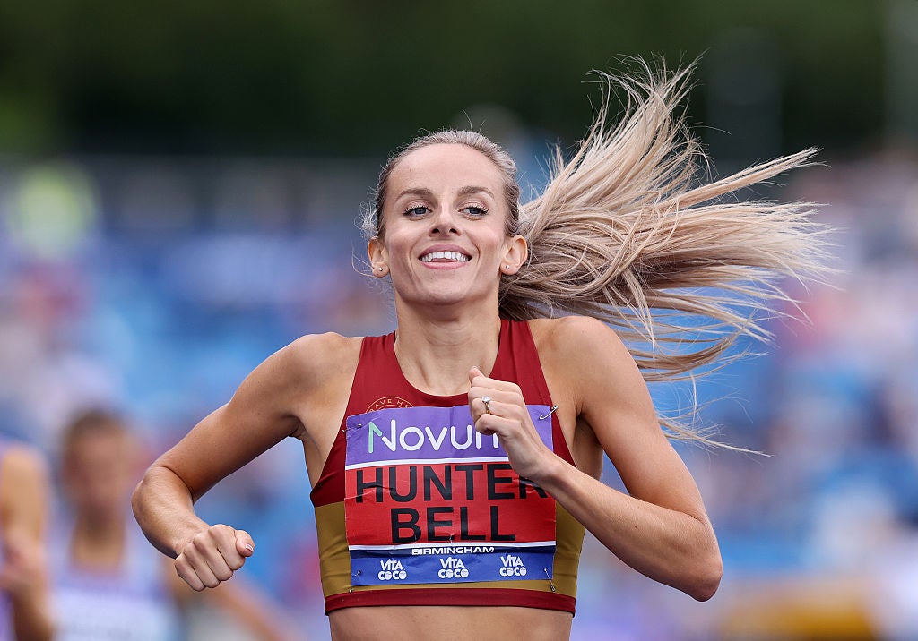 Georgia Hunter Bell's ability over both 800m and 1,500m has given her a dilemma ahead of the world championships