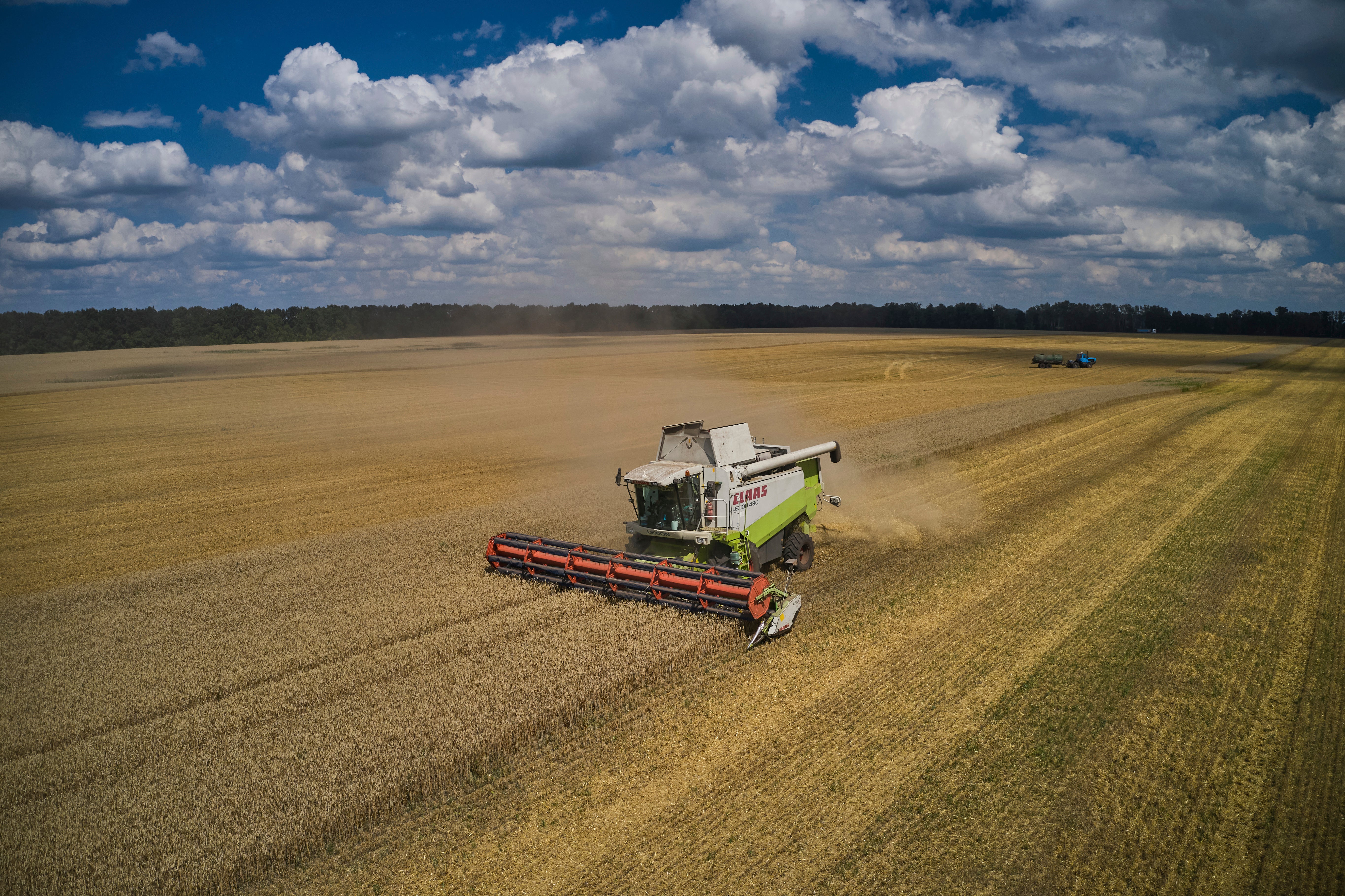 Farmers in Ukraine face a severe shortage of machinery caused by the invasion by Russia